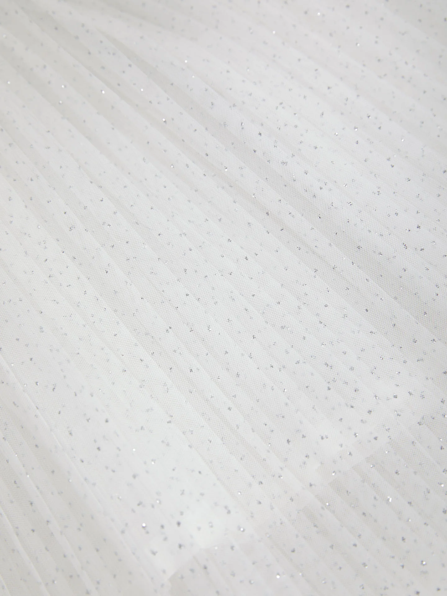 Pleated Glitter Tule Skirt - Image 3