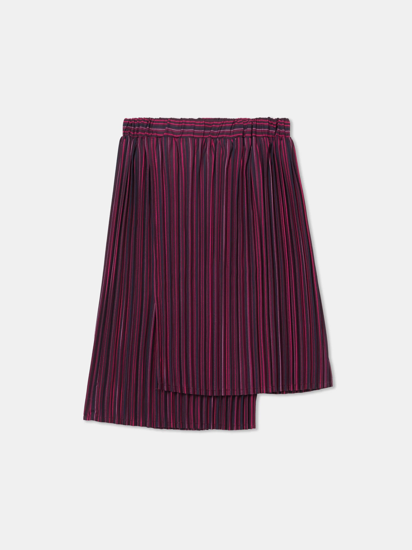Pleated Striped Skirt - Image 2