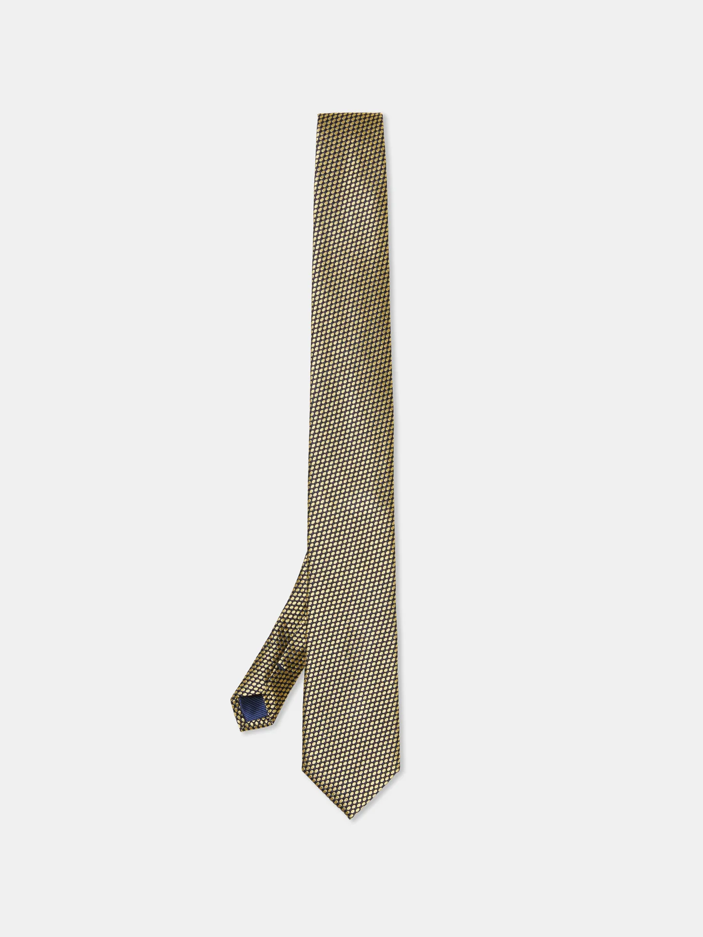Polka Dot Pattern Tie 100% Silk 7,5cm - Image 7