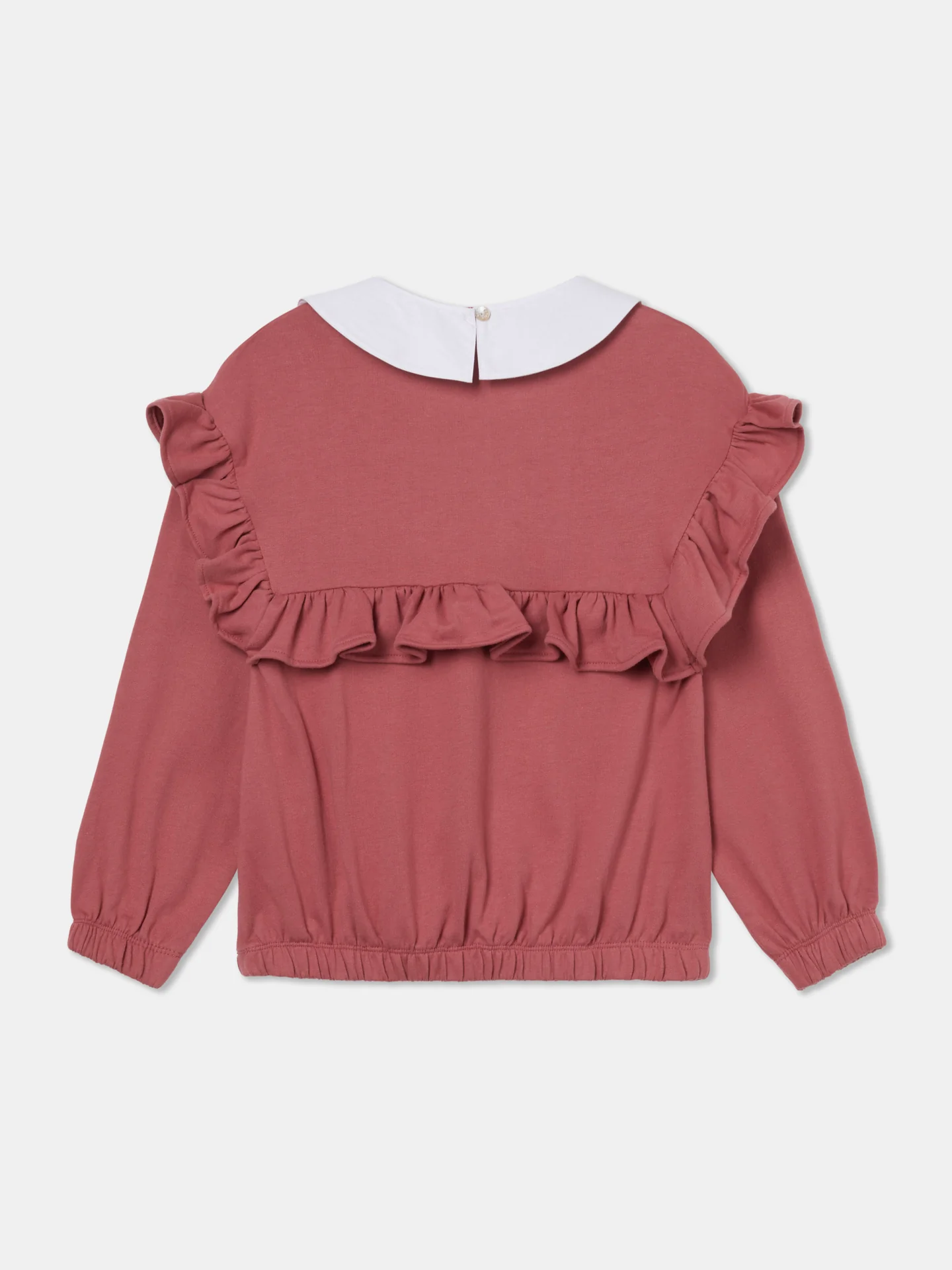 Poplin Collar Sweatshirt - Image 3