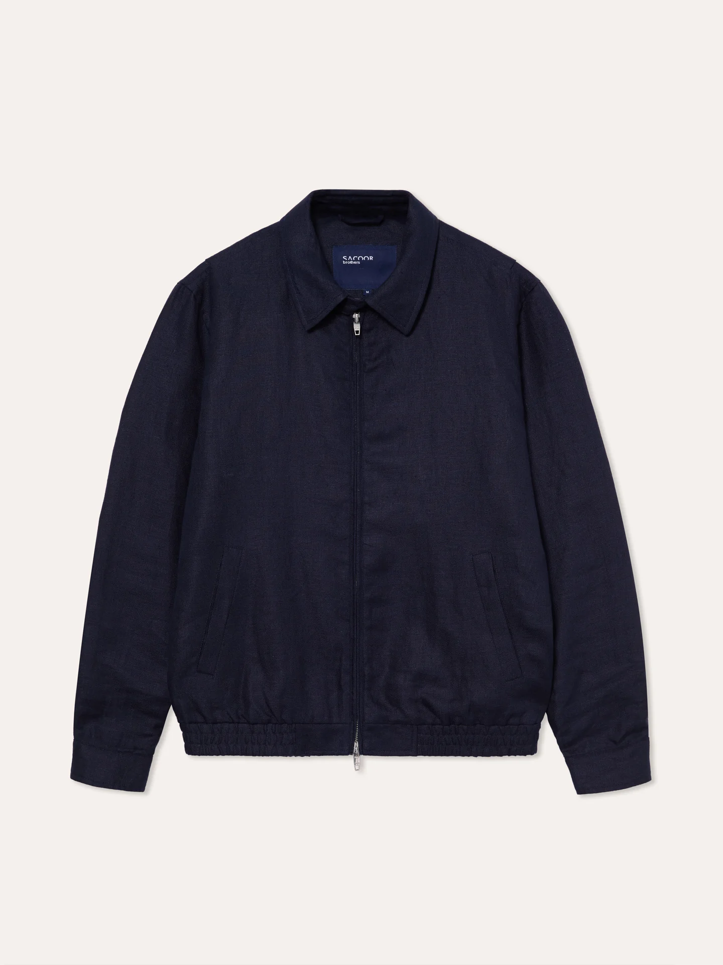 Premium Linen Harrington jacket - Image 5