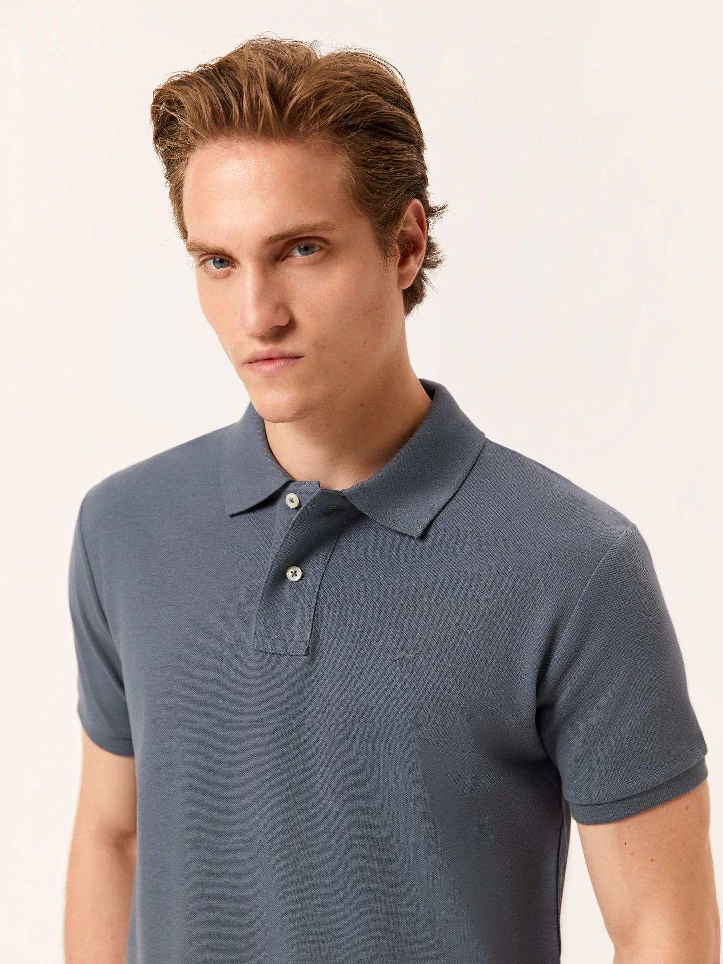 Premium Regular Fit Piqué Polo in 100% BCI Cotton - Image 2