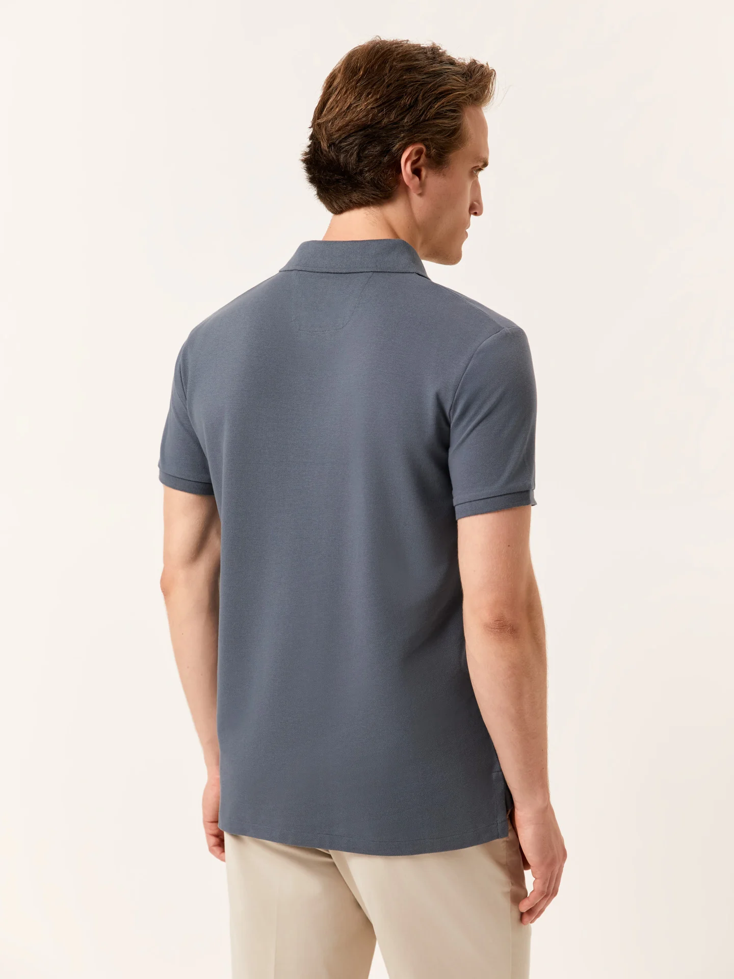 Premium Regular Fit Piqué Polo in 100% BCI Cotton - Image 3