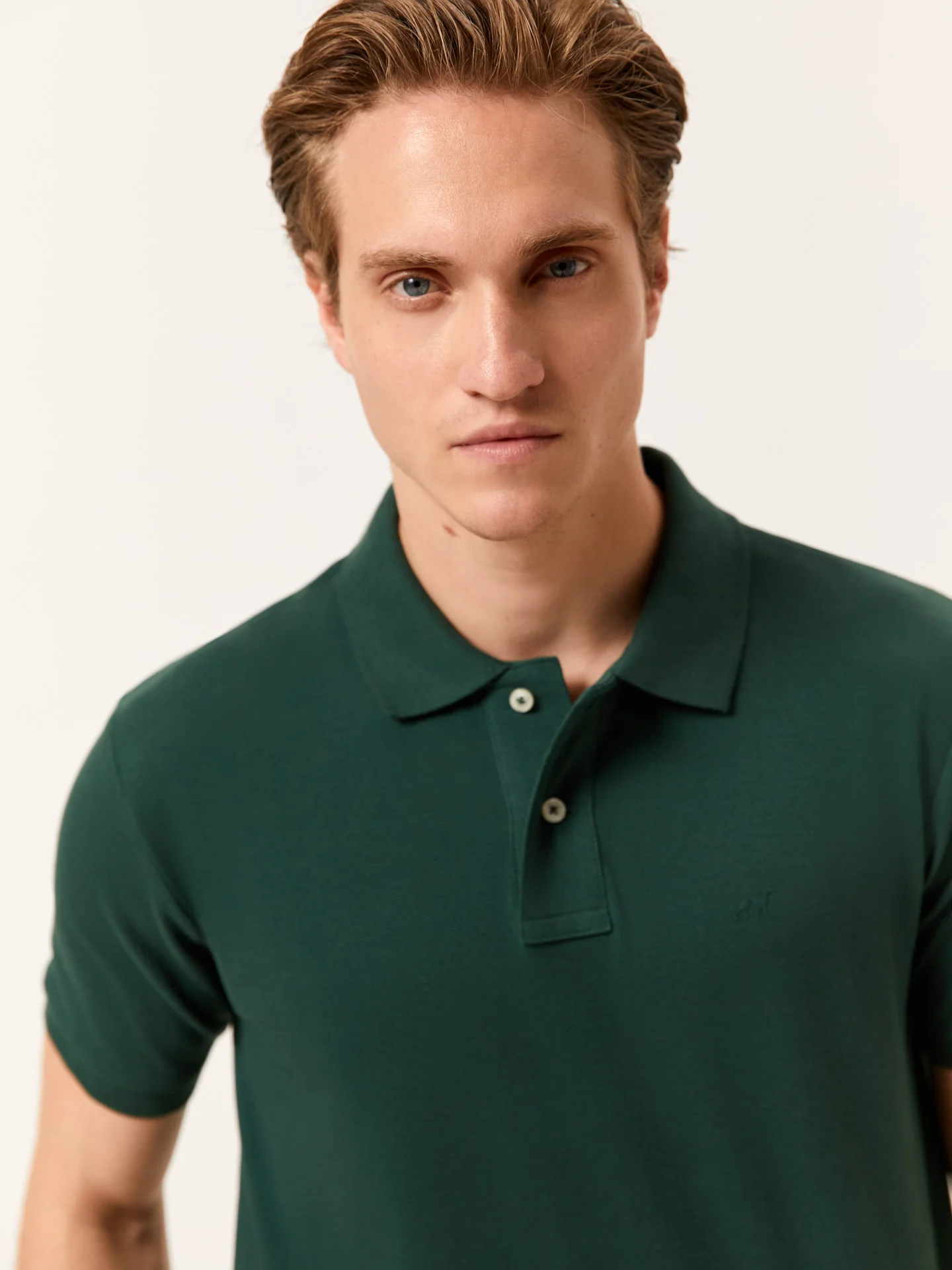 Premium Regular Fit Piqué Polo in 100% BCI Cotton