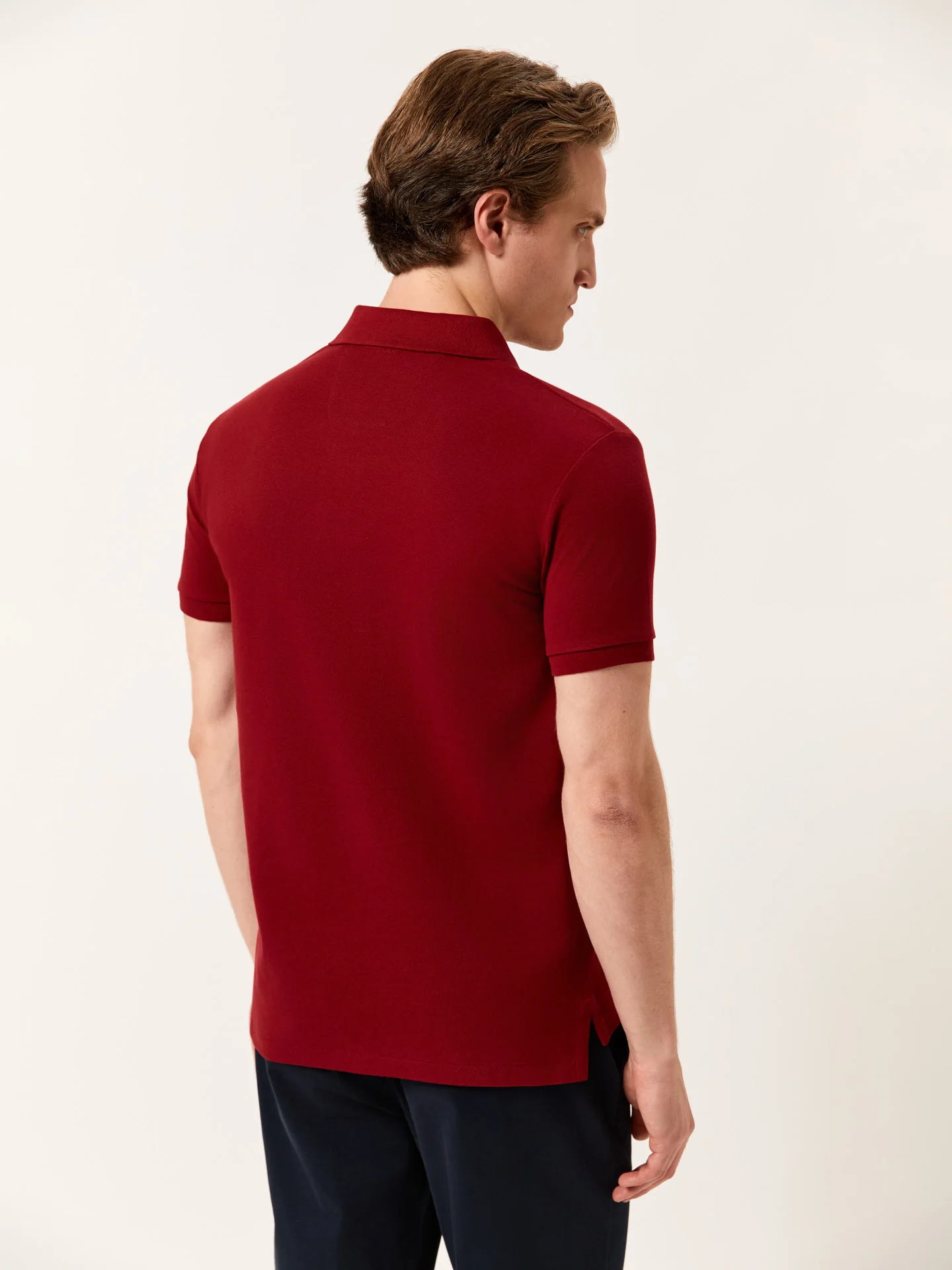Premium slim Fit Piqué Polo in 100% BCI Cotton - Image 3