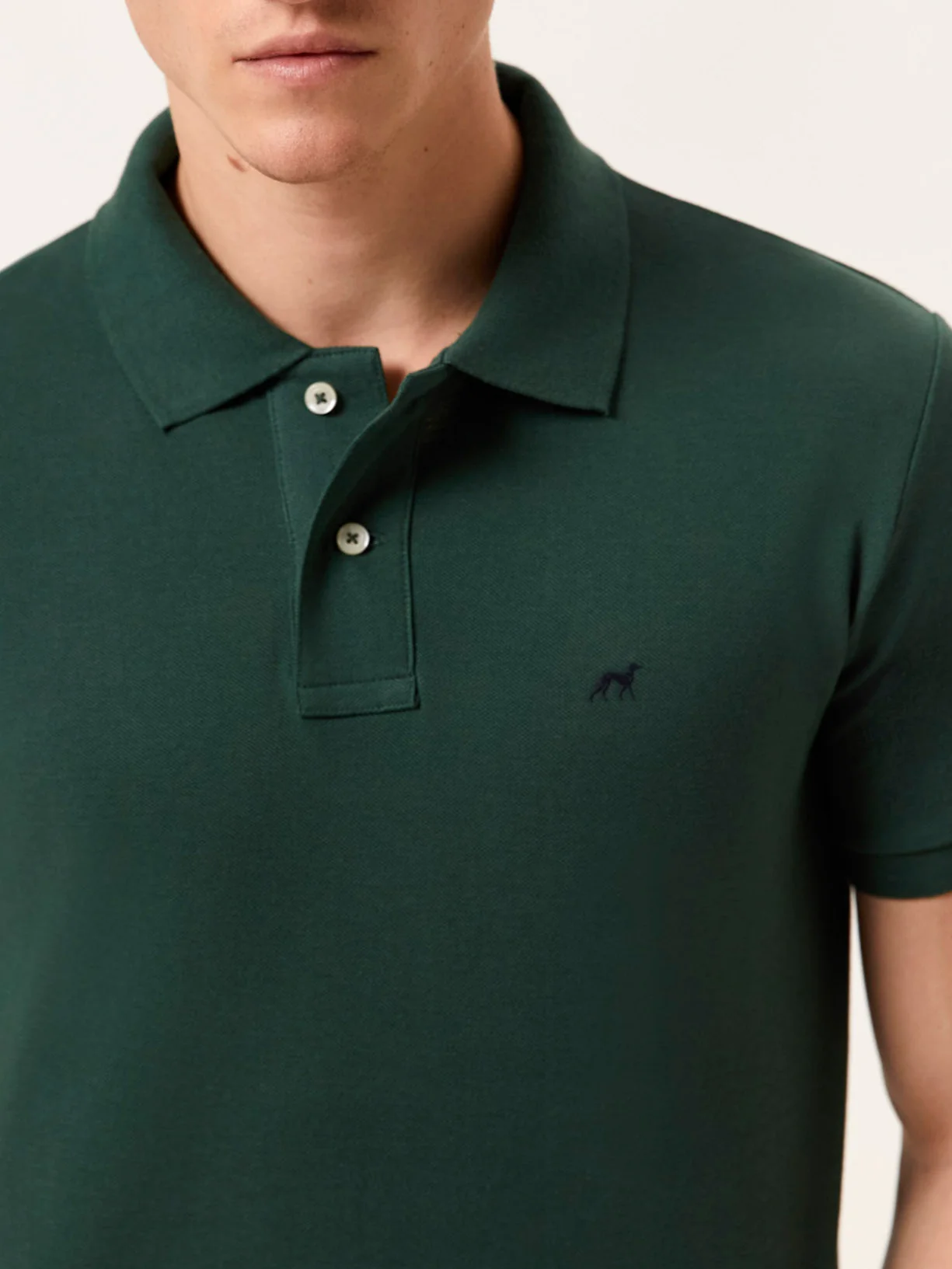 Premium slim Fit Piqué Polo in 100% BCI Cotton - Image 2