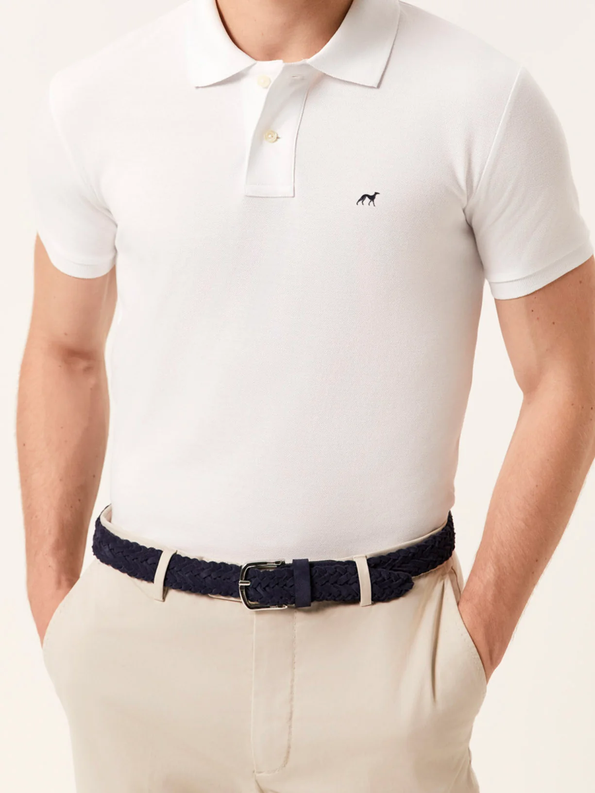 Premium slim Fit Piqué Polo in 100% BCI Cotton - Image 3