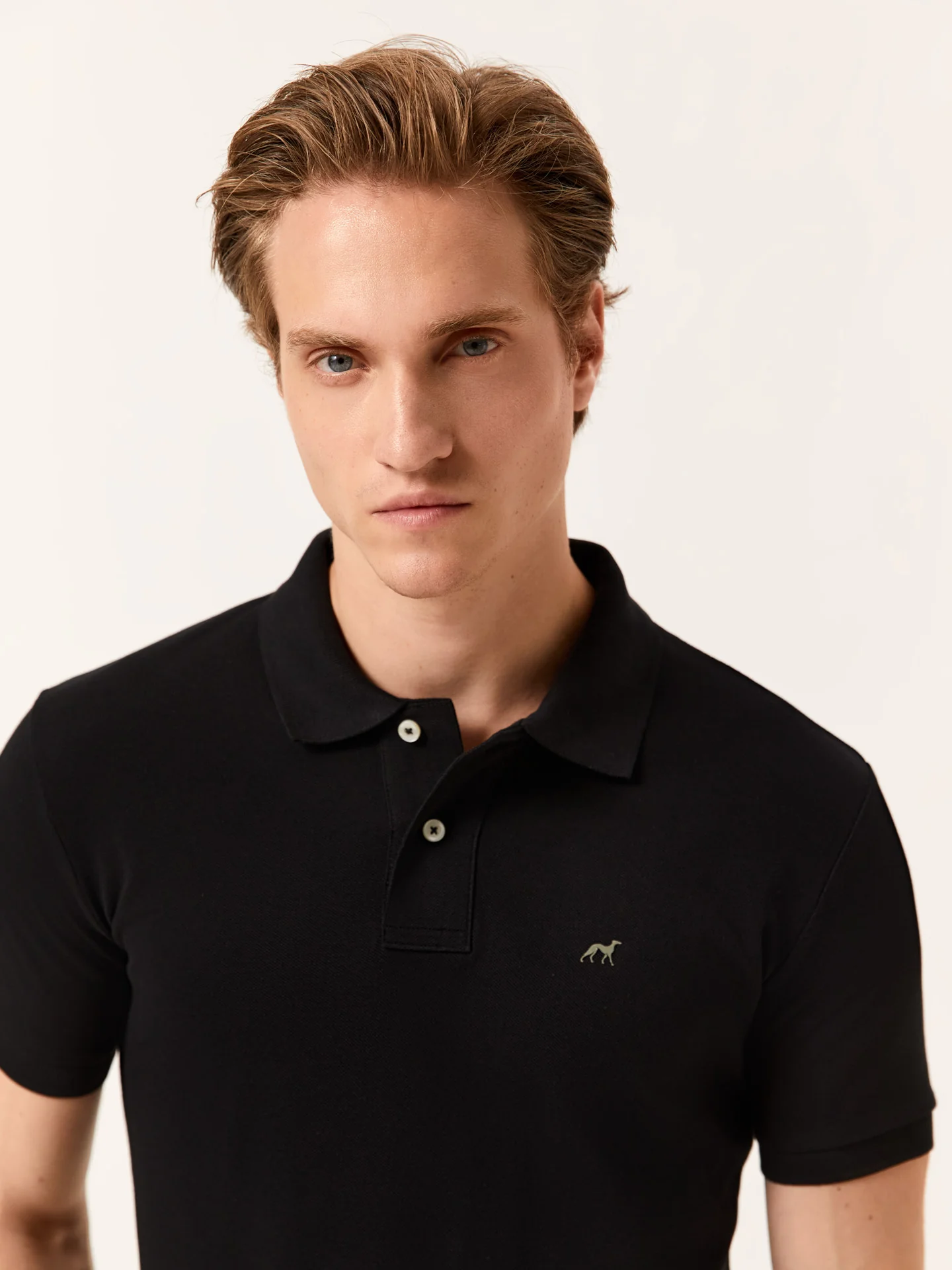Premium slim Fit Piqué Polo in 100% BCI Cotton