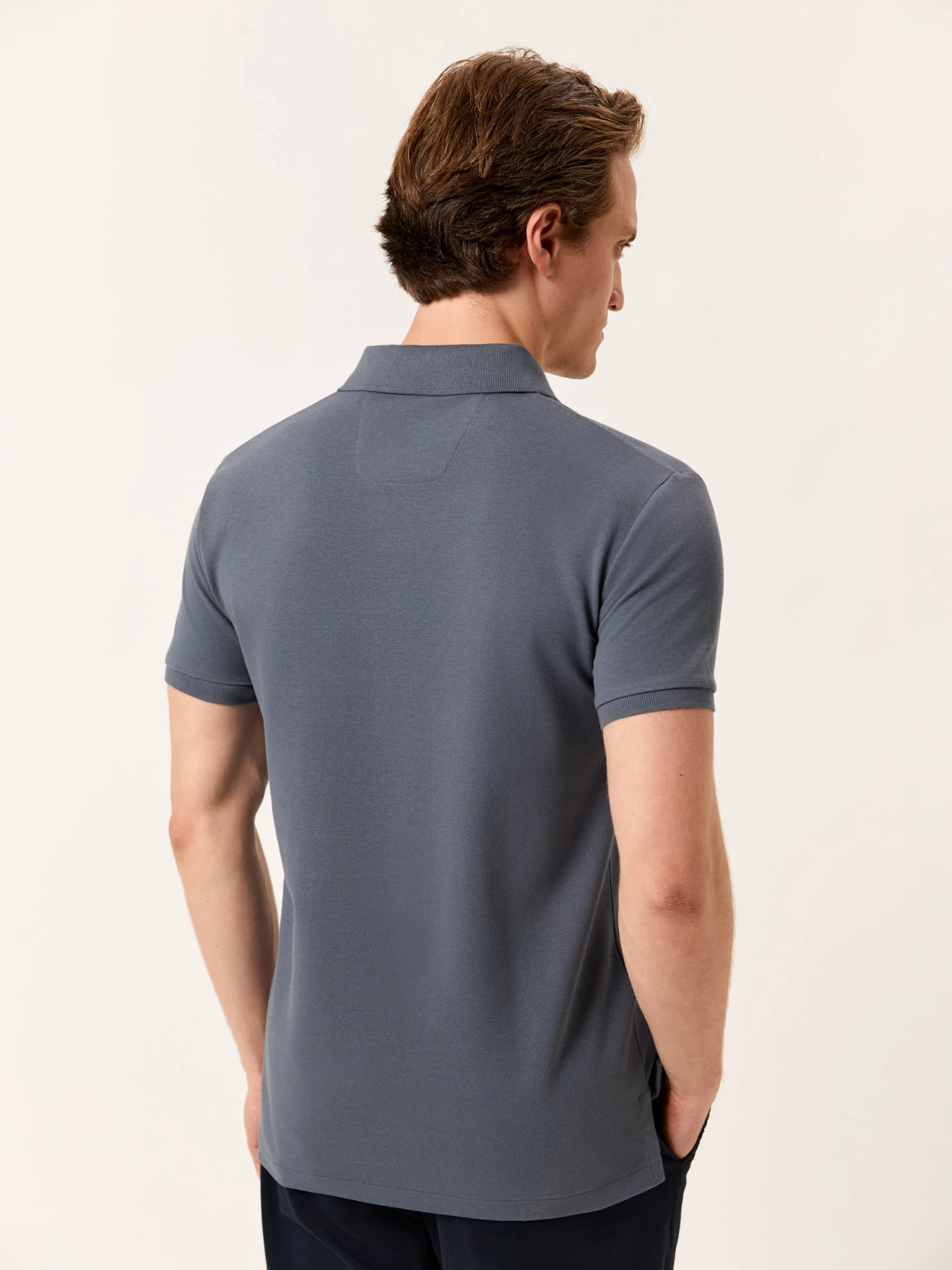 Premium slim Fit Piqué Polo in 100% BCI Cotton - Image 2