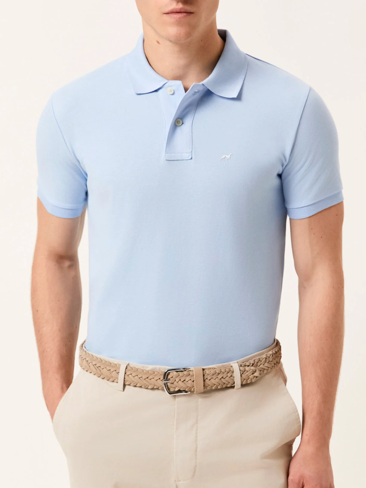 Premium slim Fit Piqué Polo in 100% BCI Cotton - Image 2