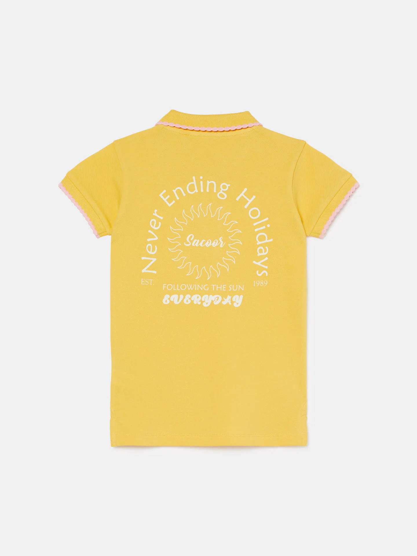 Print Polo Shirt - Image 8