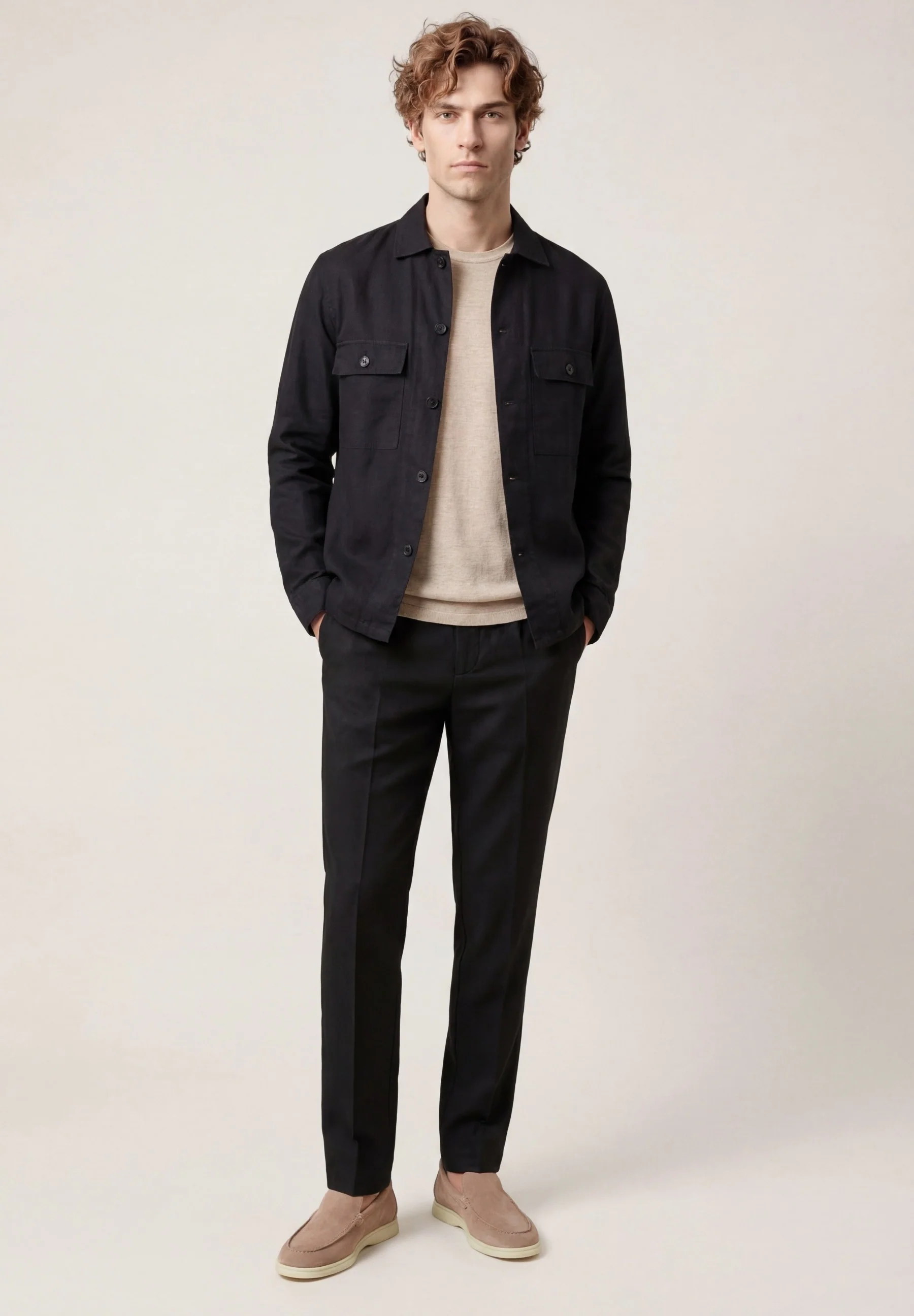 Pure Linen Overshirt