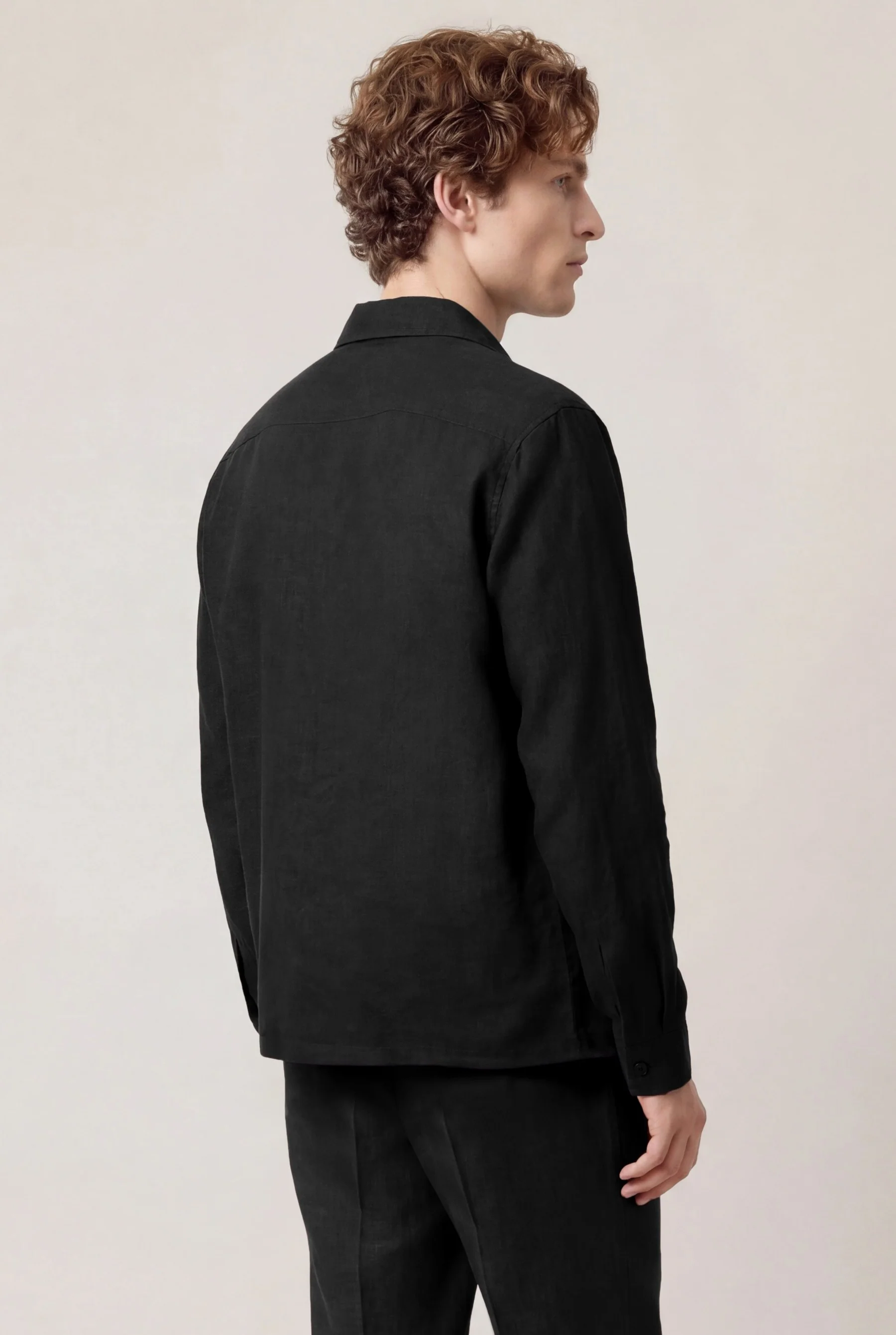 Pure Linen Overshirt - Image 3