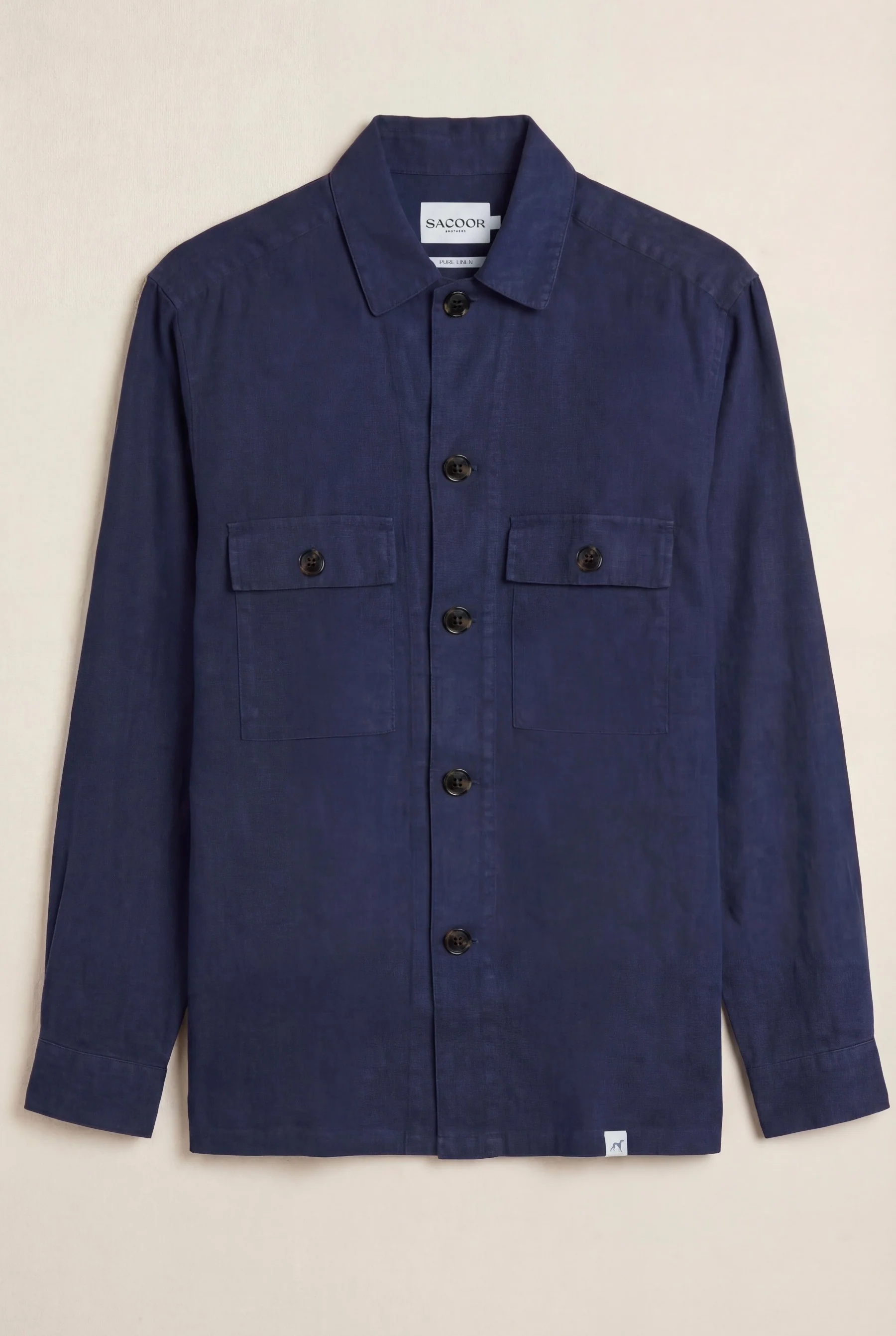 Pure Linen Overshirt - Image 9