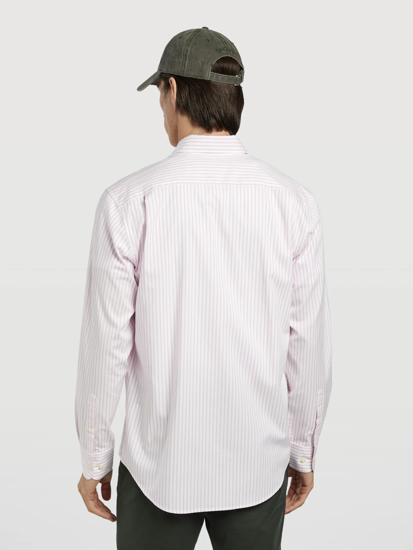 Regular fit 100%BCI cotton striped oxford shirt - Image 3