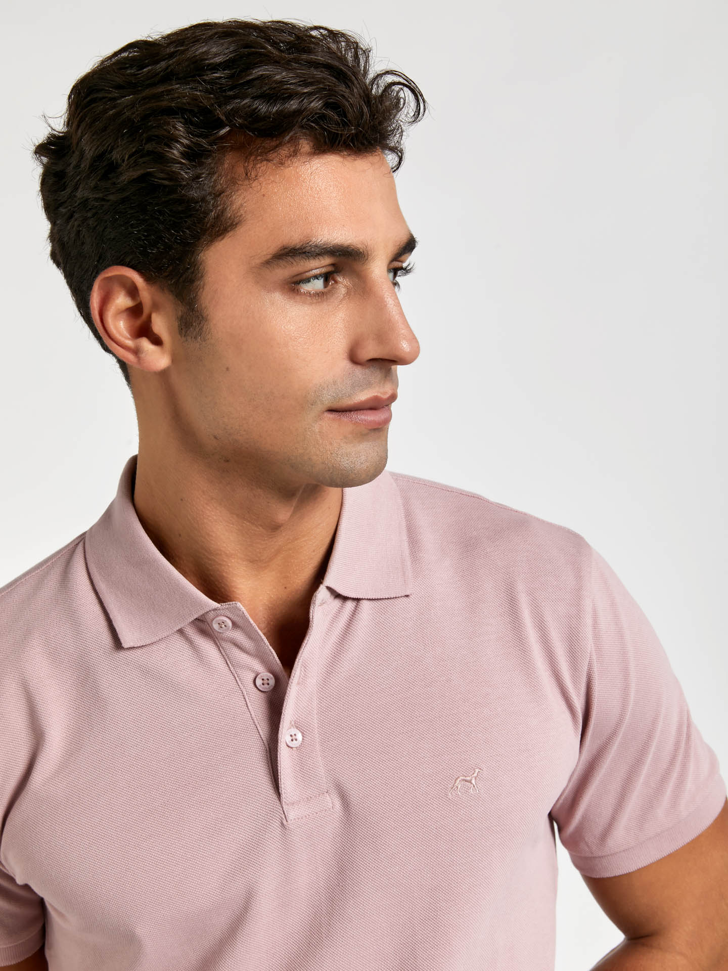 Regular fit basic piqué polo shirt - Image 20