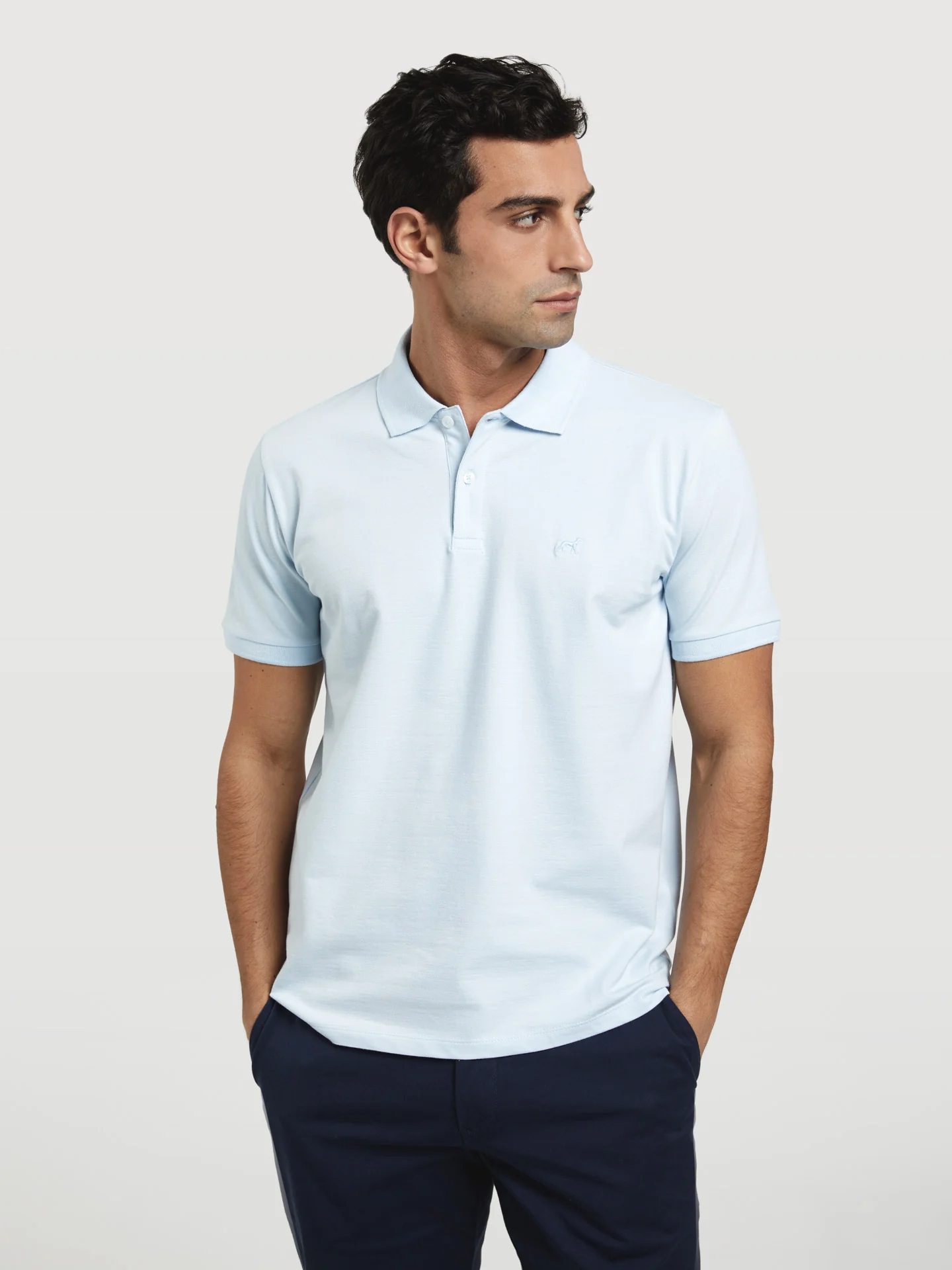 Regular Fit Basic Polo Piqué Shirt - Image 13