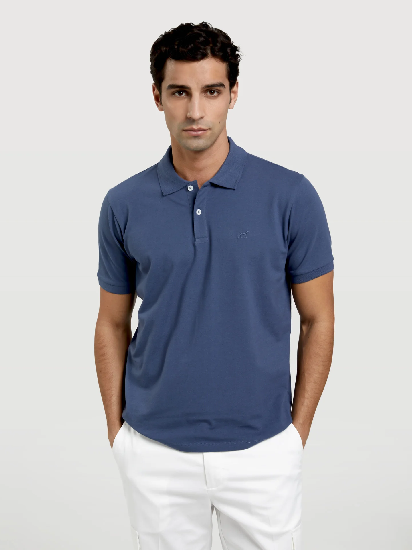 Regular Fit Basic Polo Piqué Shirt - Image 16