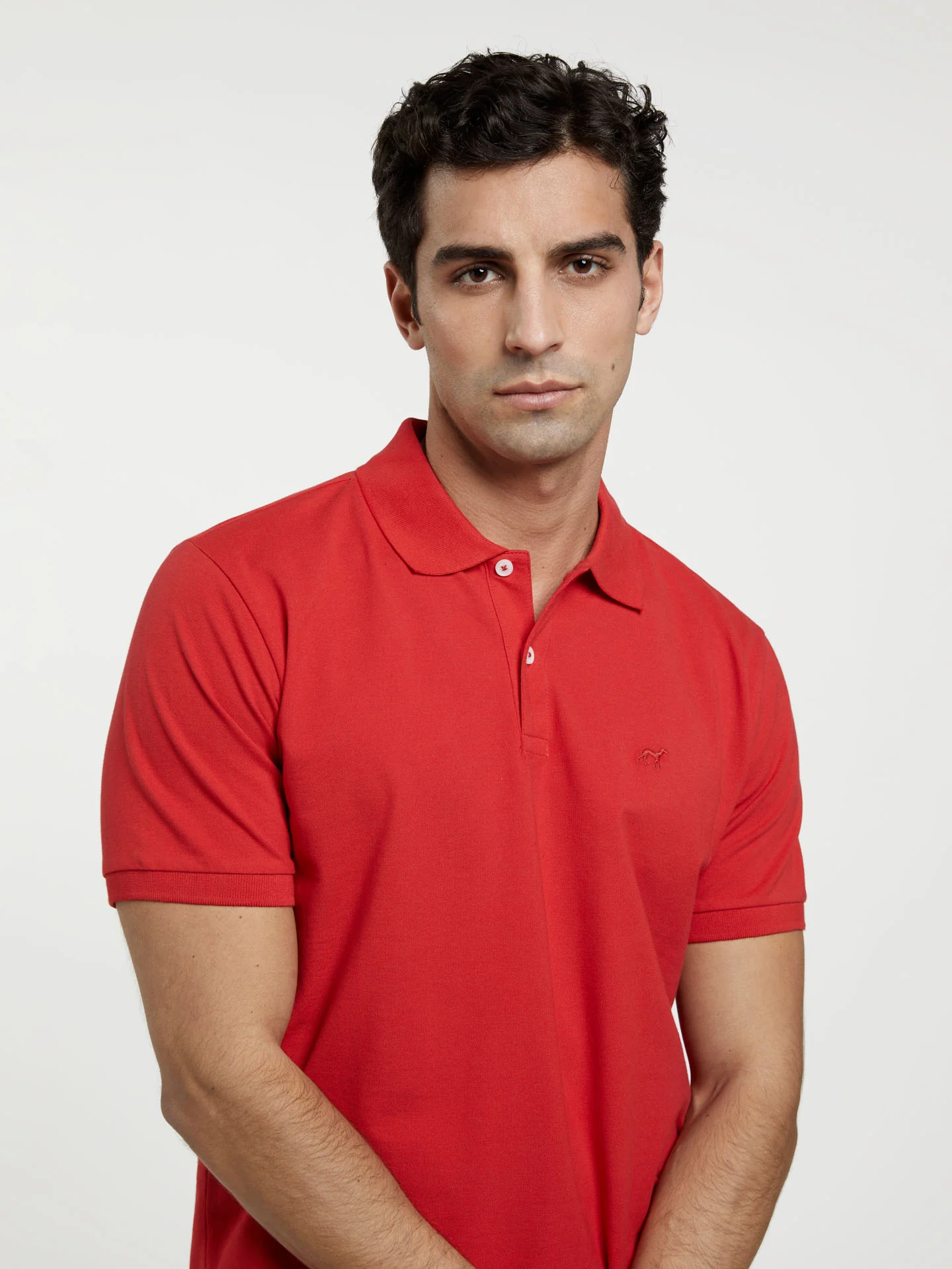 Regular Fit Basic Polo Piqué Shirt - Image 26