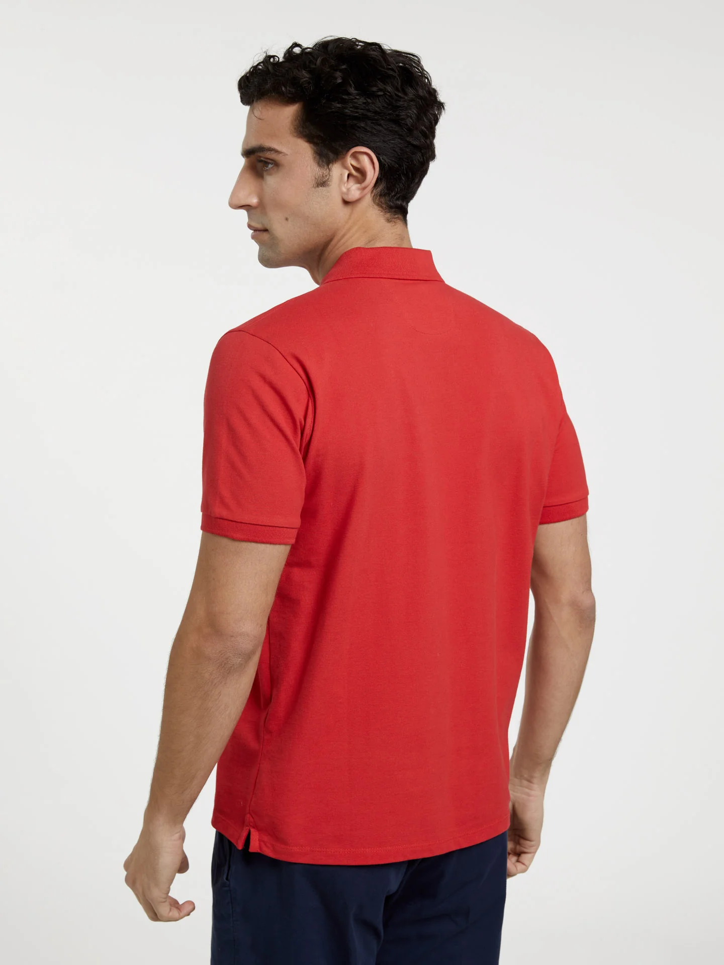 Regular Fit Basic Polo Piqué Shirt - Image 27