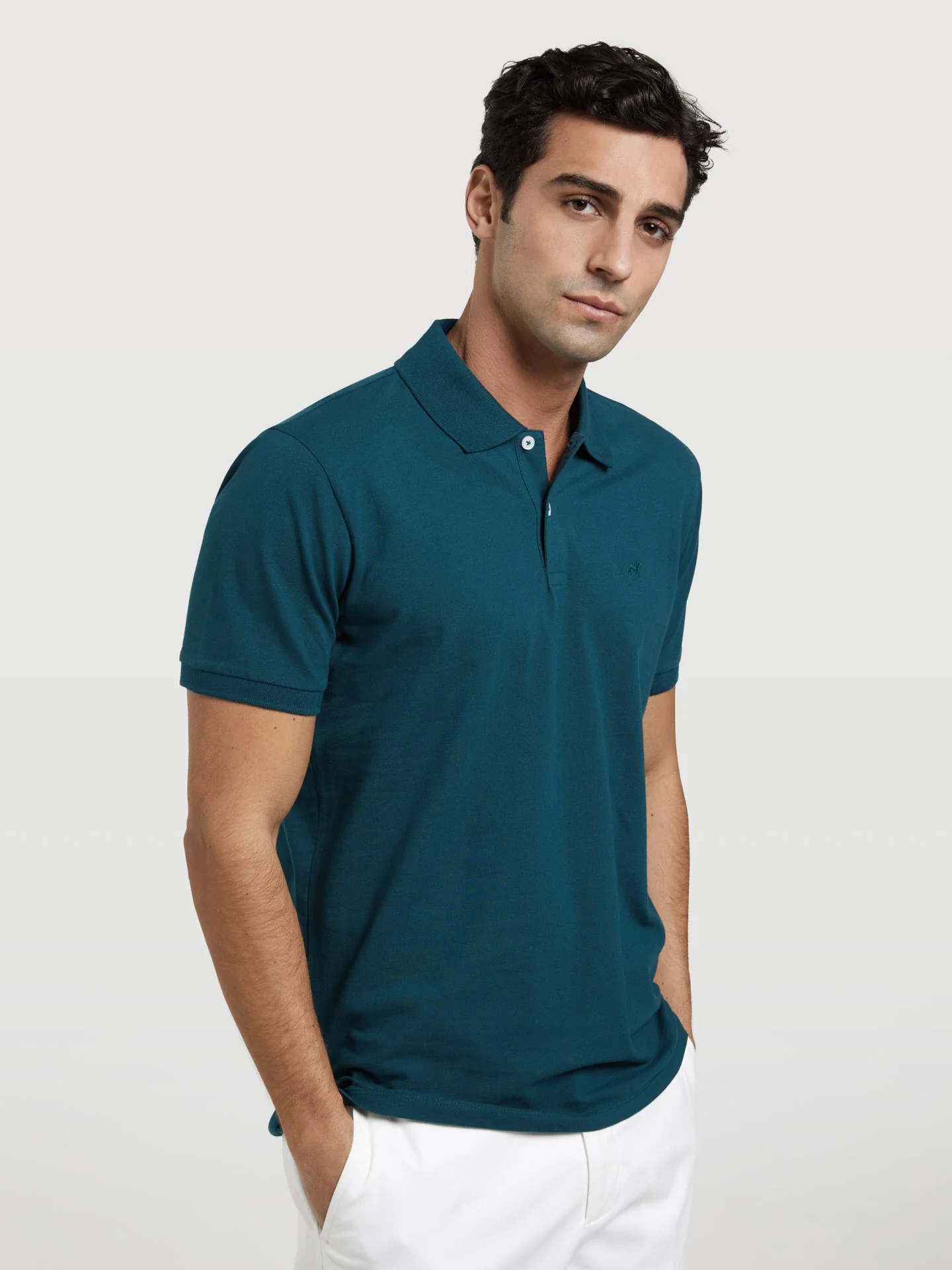 Regular Fit Basic Polo Piqué Shirt - Image 7