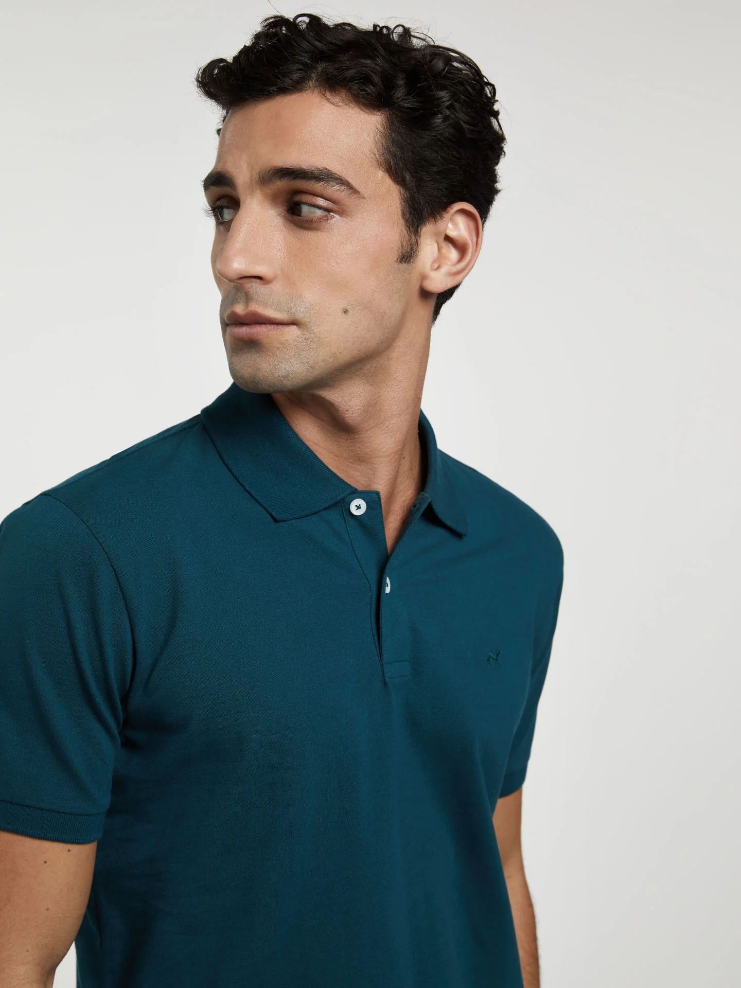 Regular Fit Basic Polo Piqué Shirt - Image 8