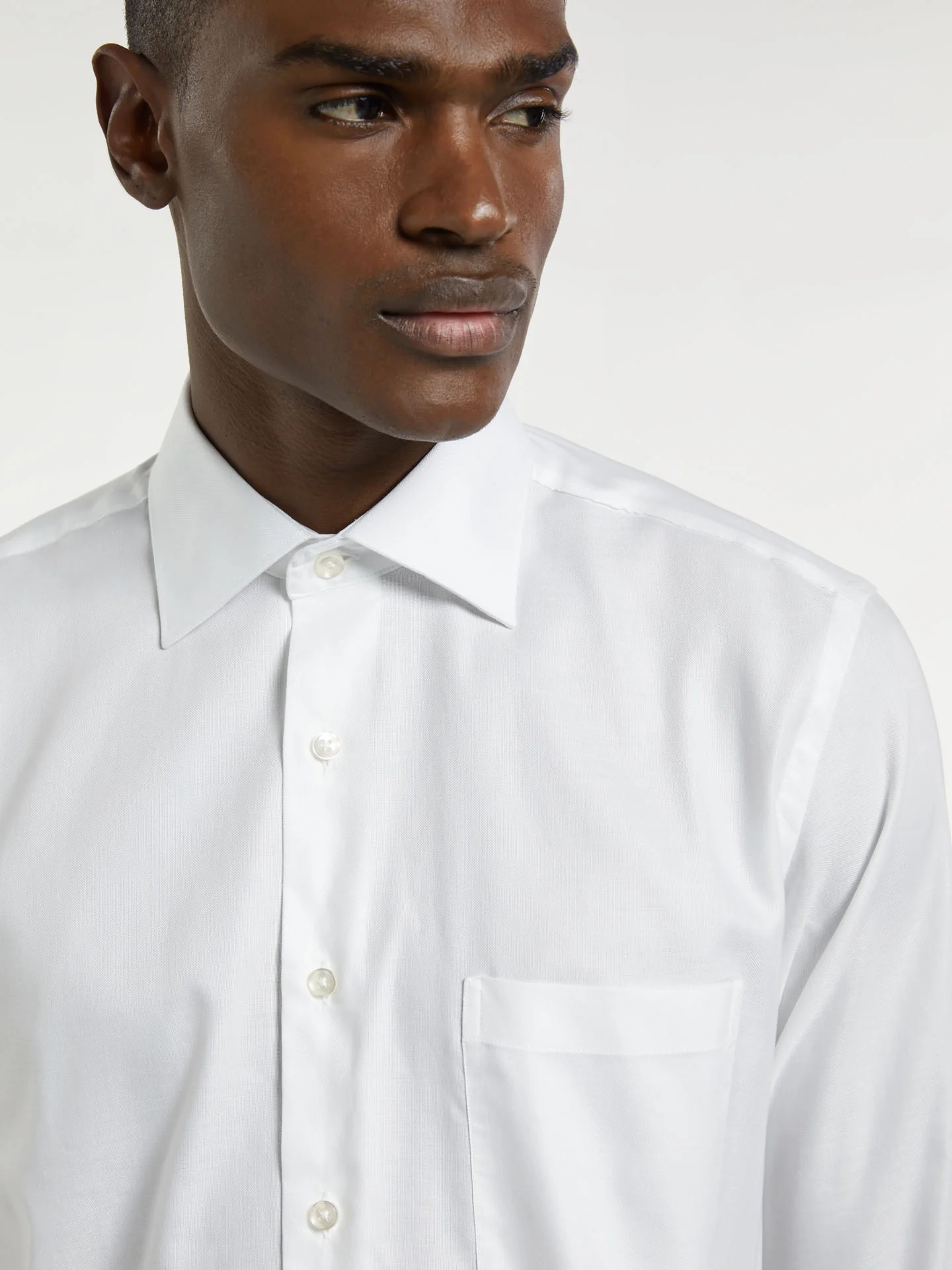 Regular fit business plain oxford formal shirt - Image 14