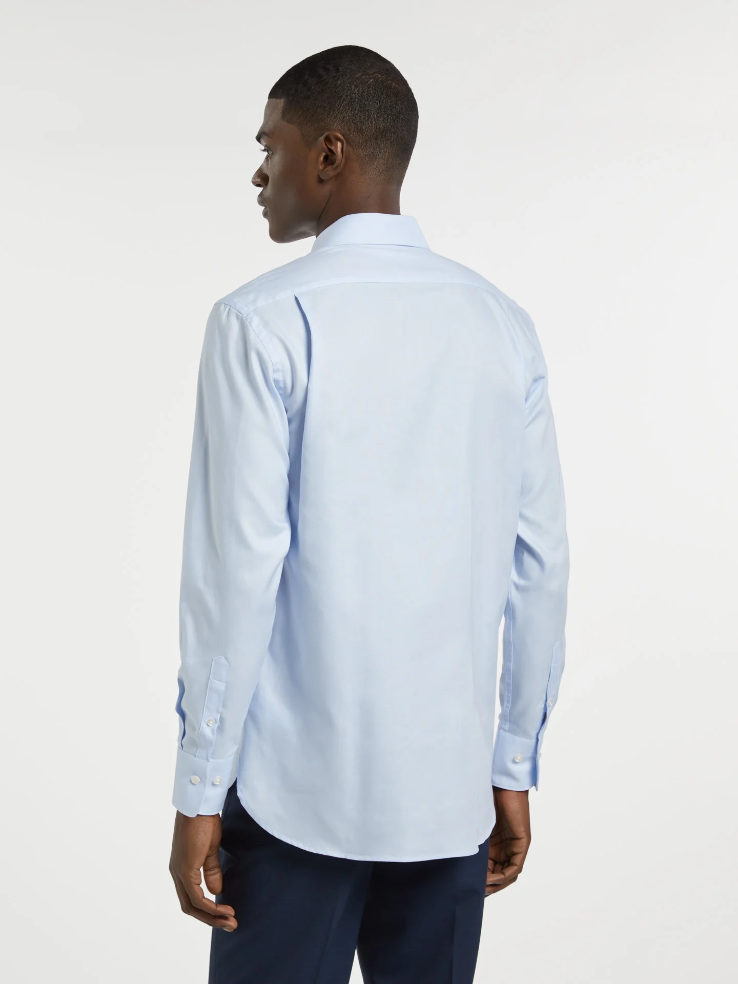 Regular fit business plain oxford formal shirt - Image 6