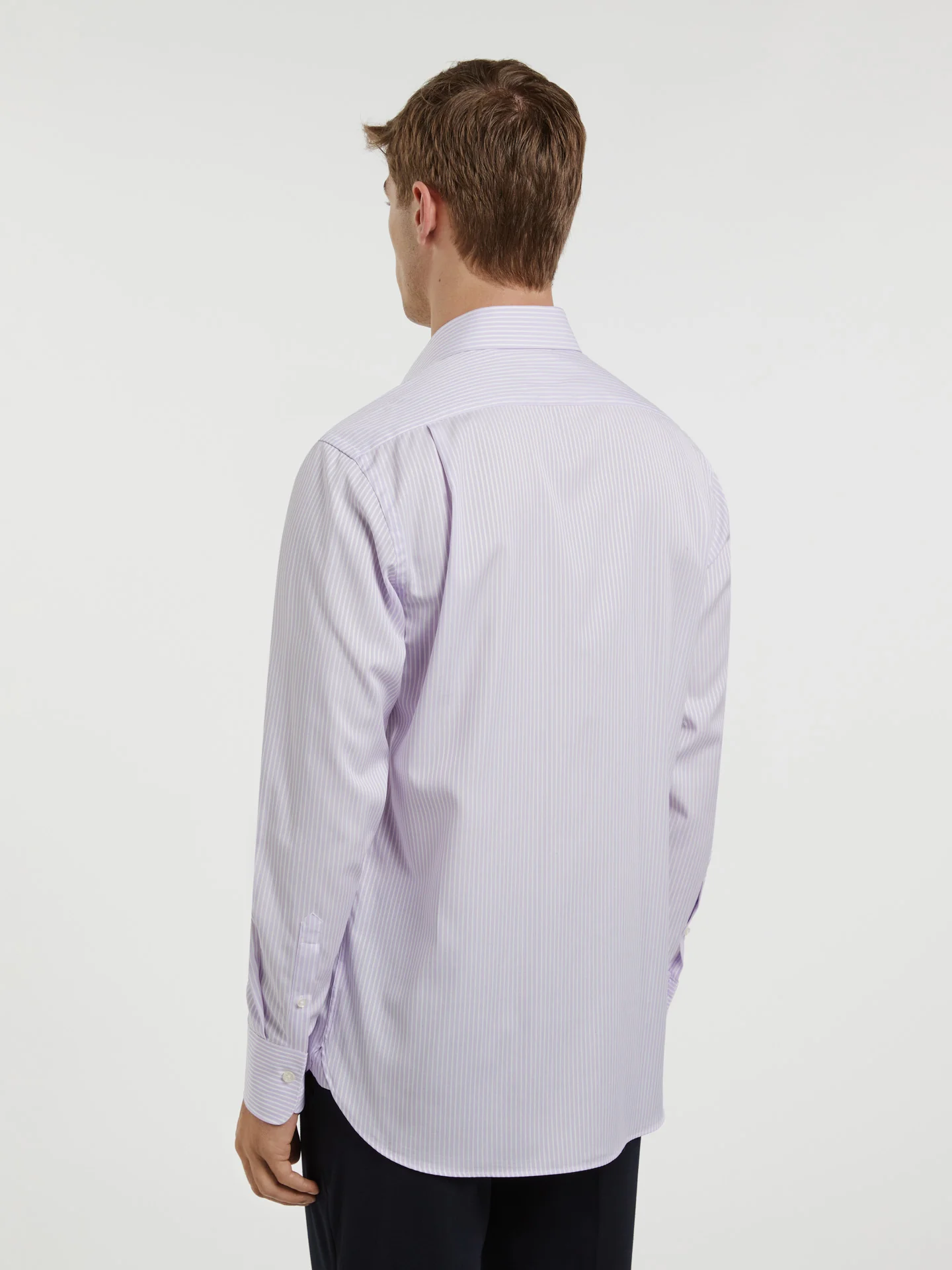 Regular Fit Business stripes Formal Shirt - Image 2