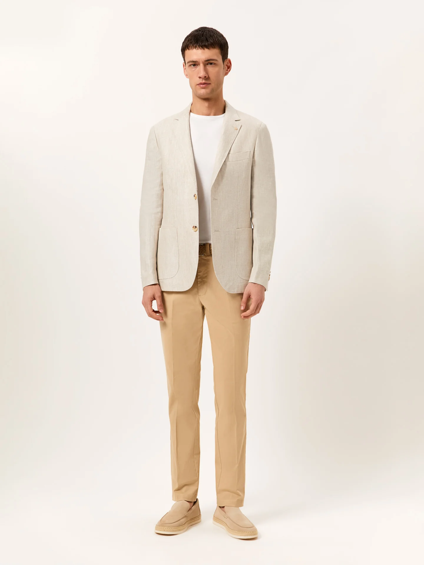 Regular Fit Casual Trousers in Comfort Cotton