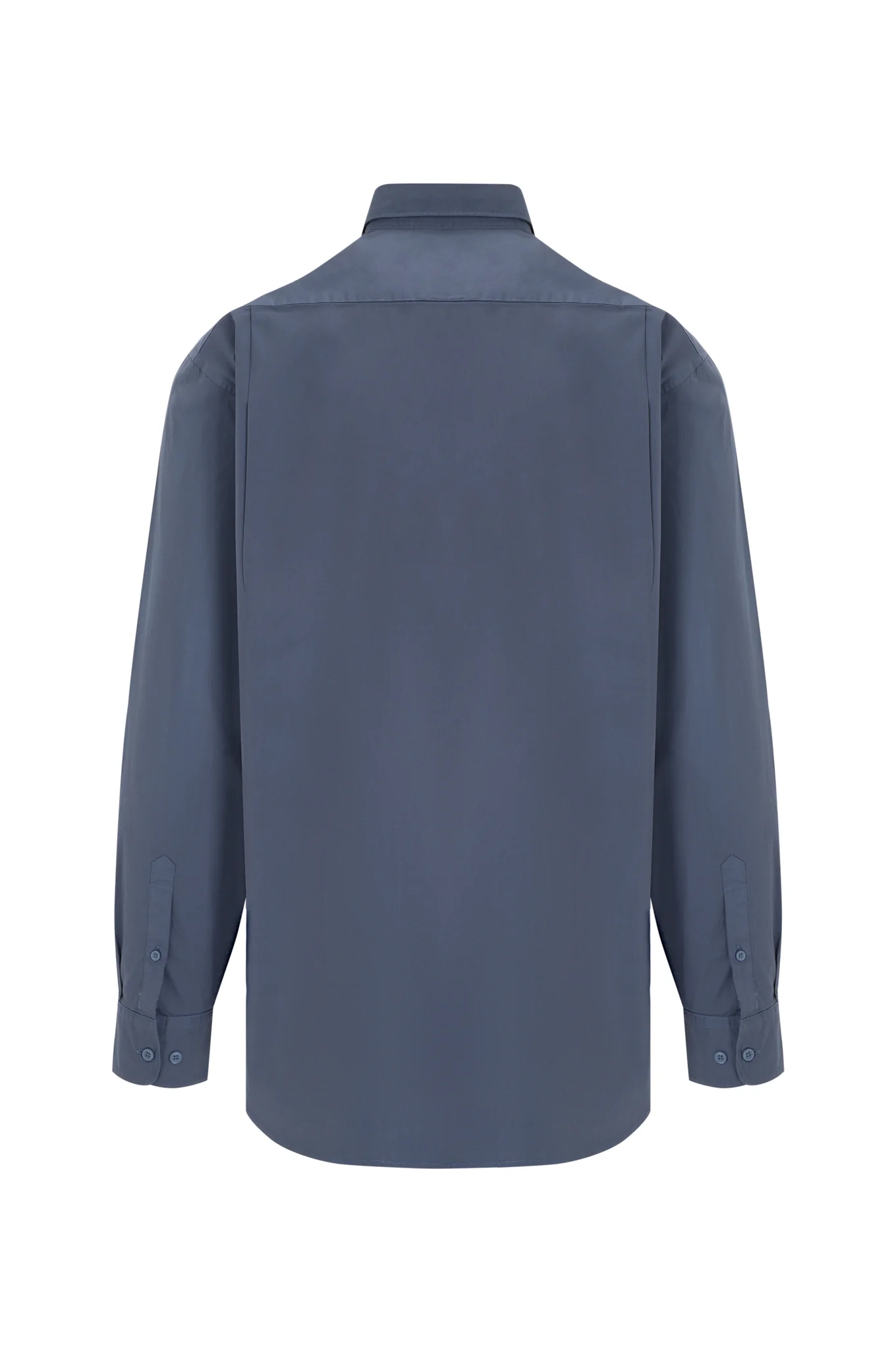 Regular fit comfort poplin garment dye shirt - Image 17
