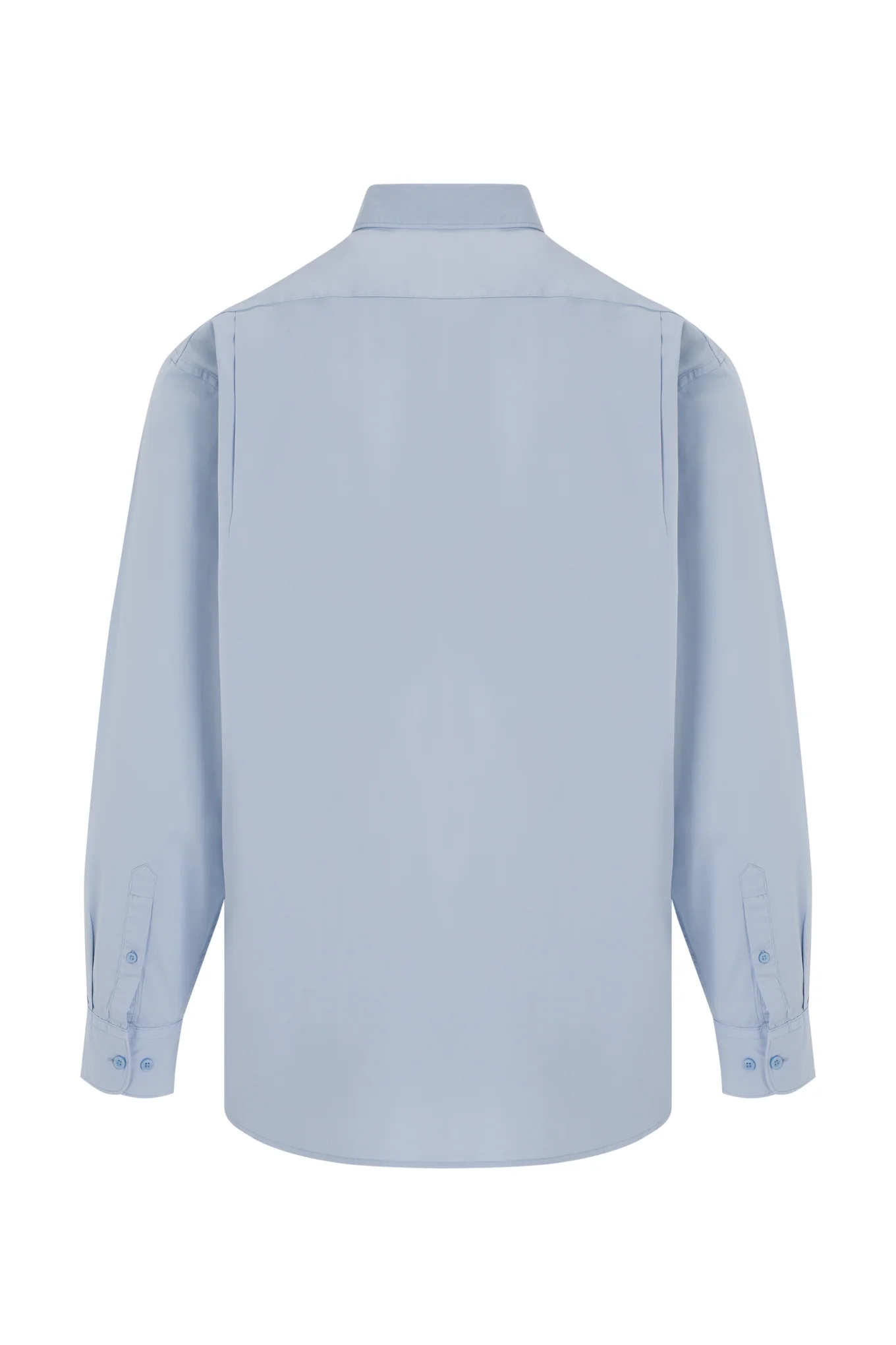 Regular fit comfort poplin garment dye shirt - Image 8