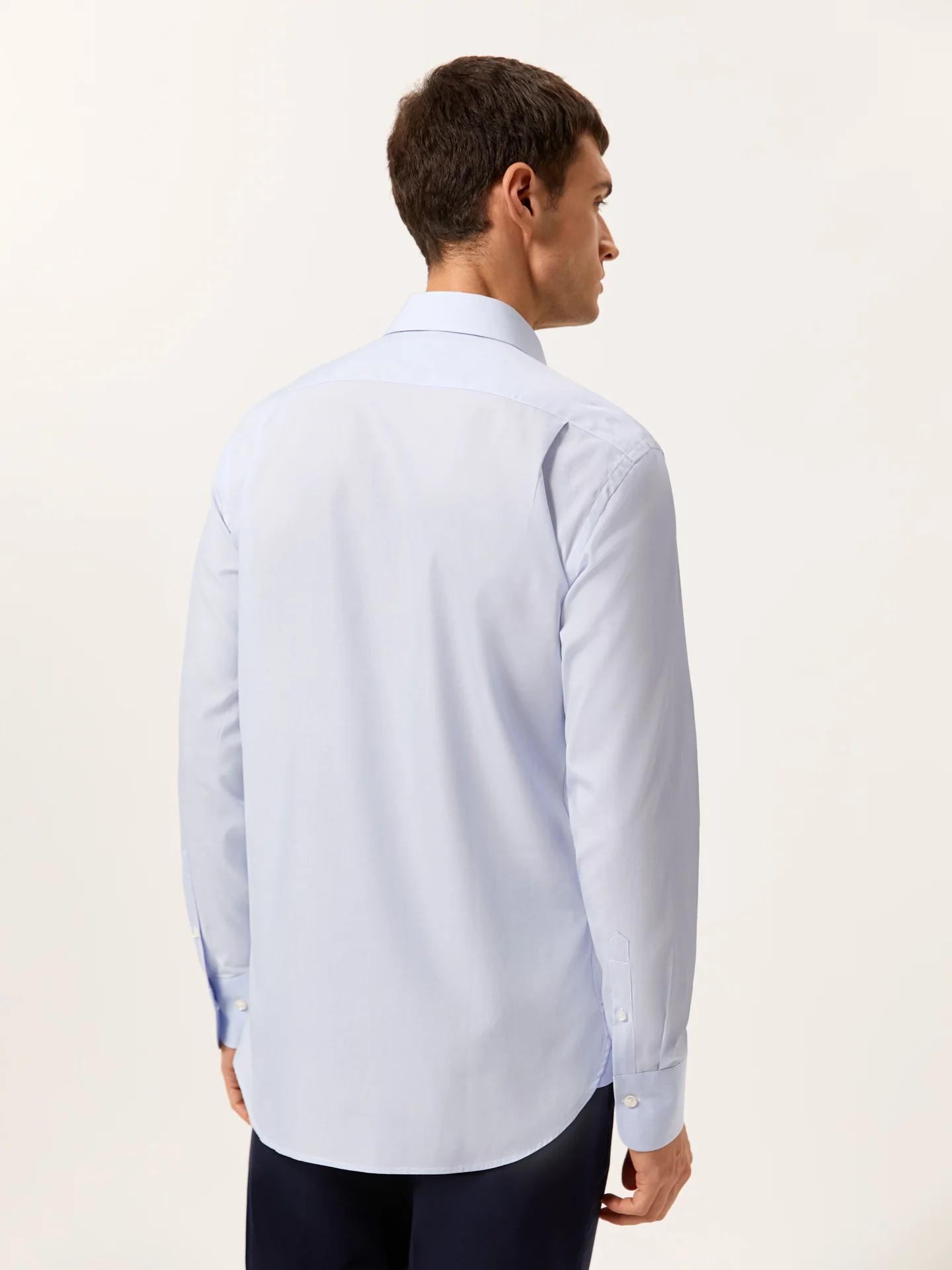 Regular Fit Formal End-on-end Shirt in 100% Cotton - Image 3