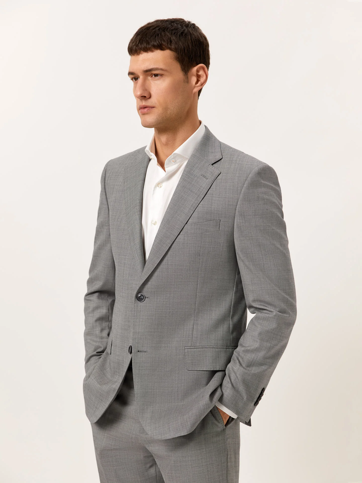 Regular Fit Formal Oxford Shirt in 100% Cotton