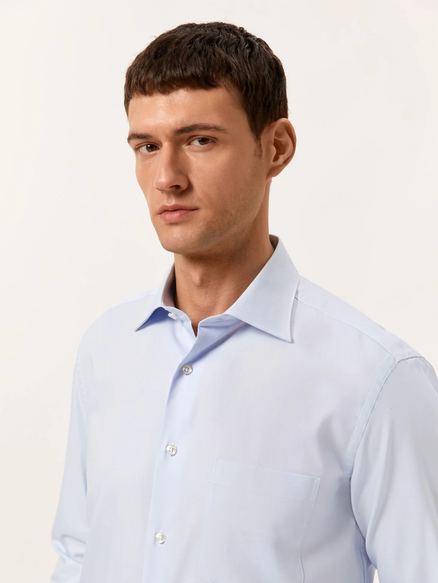 Regular Fit Formal Oxford Shirt in 100% Cotton