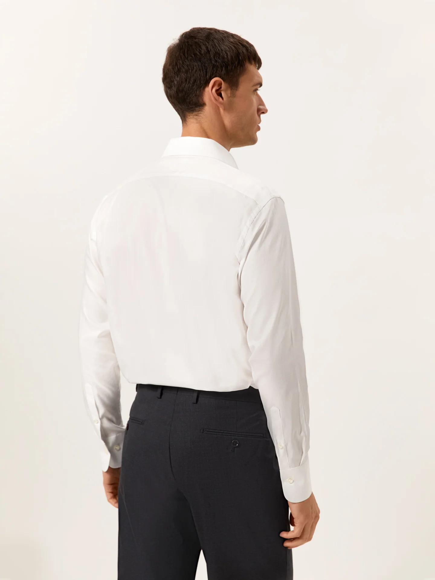 Regular Fit Formal Oxford Shirt in 100% Cotton - Image 3