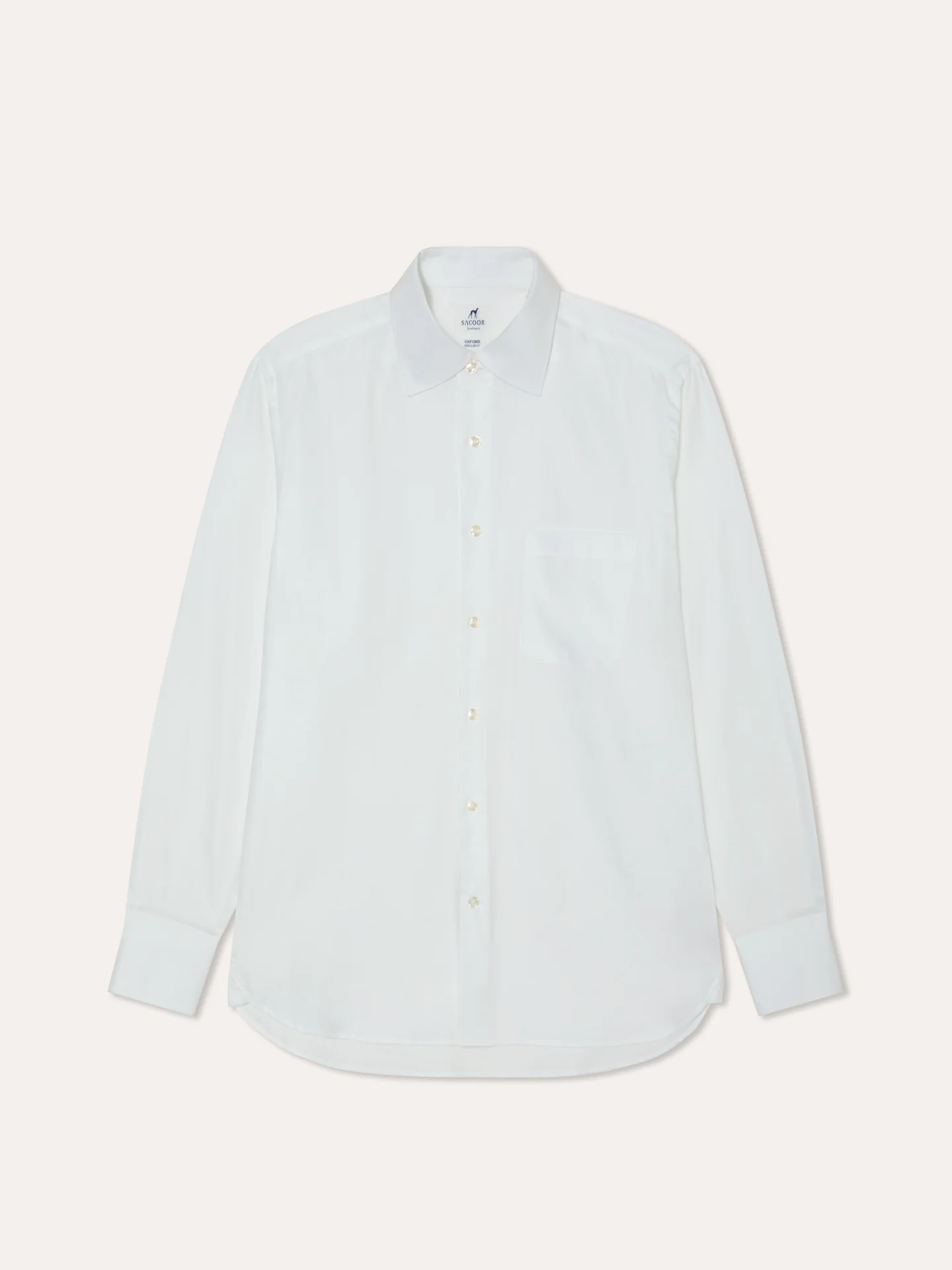Regular Fit Formal Oxford Shirt in 100% Cotton - Image 5