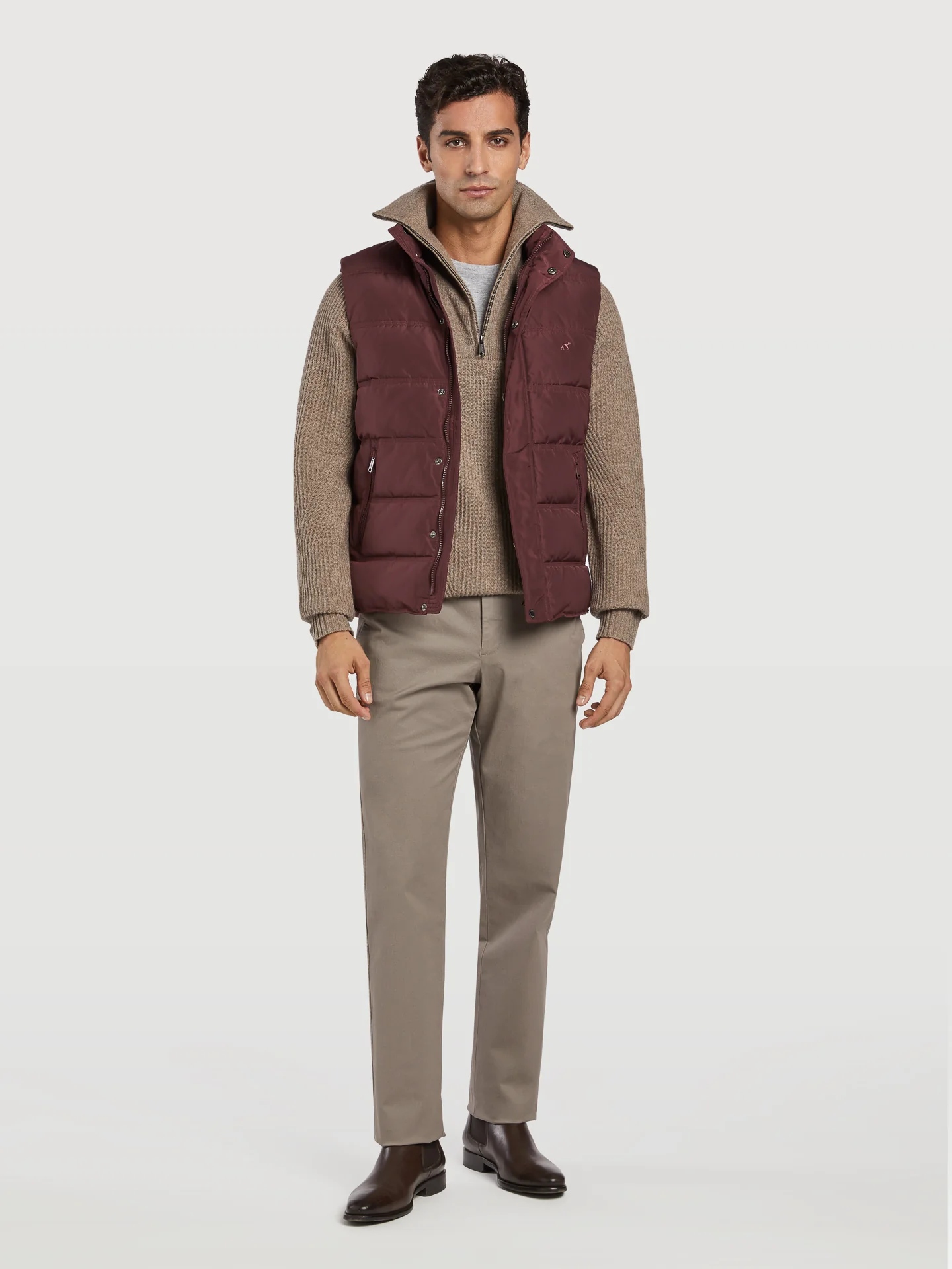 Regular fit garment dye chino trousers - Image 14