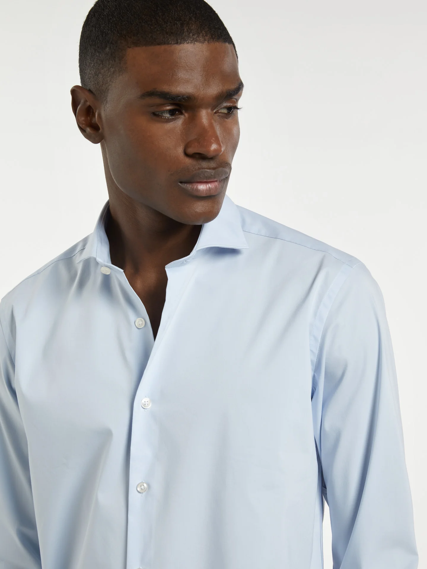 Regular fit k-easy plain poplin comfort formal shirt - Image 12