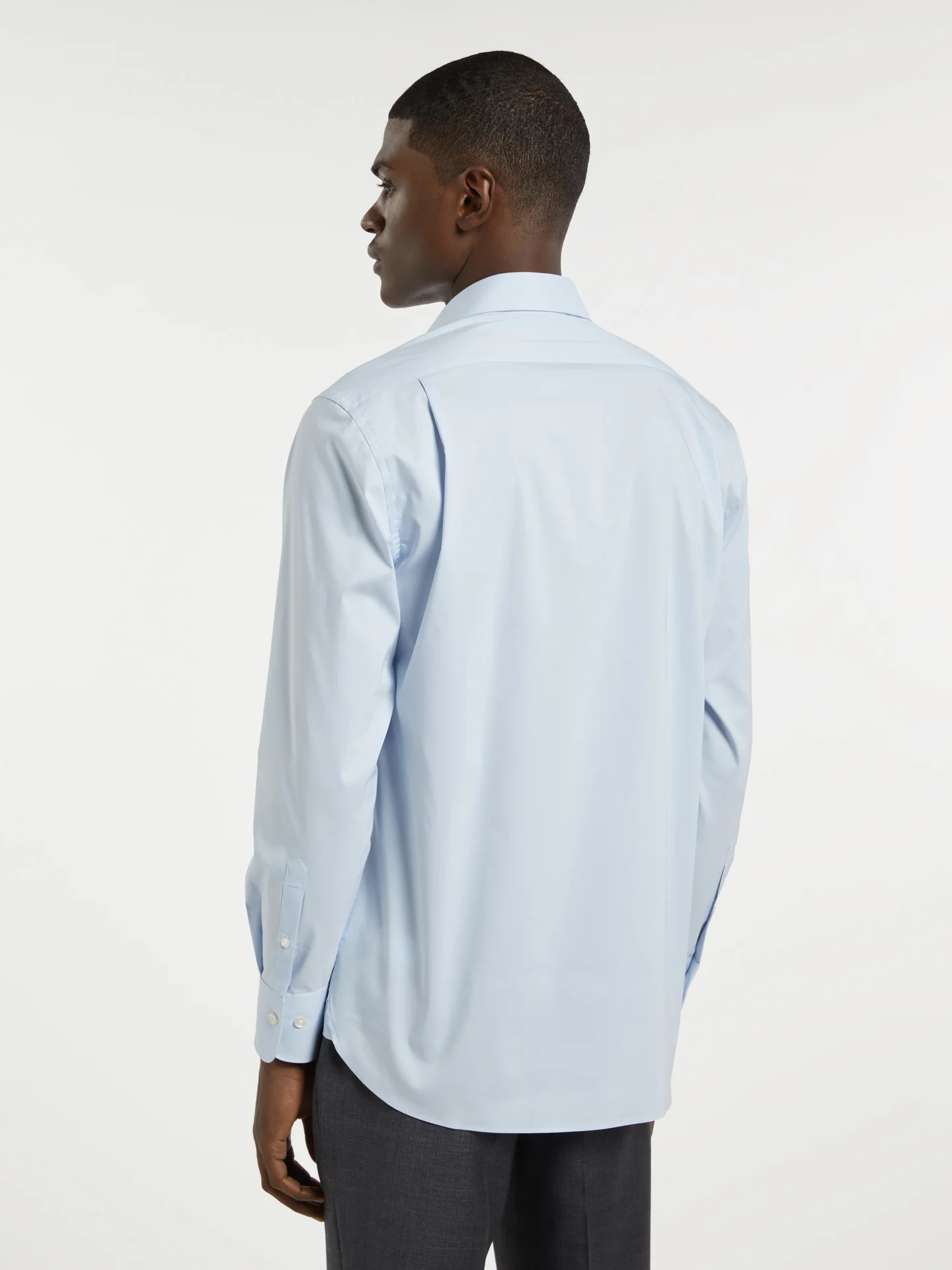 Regular fit k-easy plain poplin comfort formal shirt - Image 13