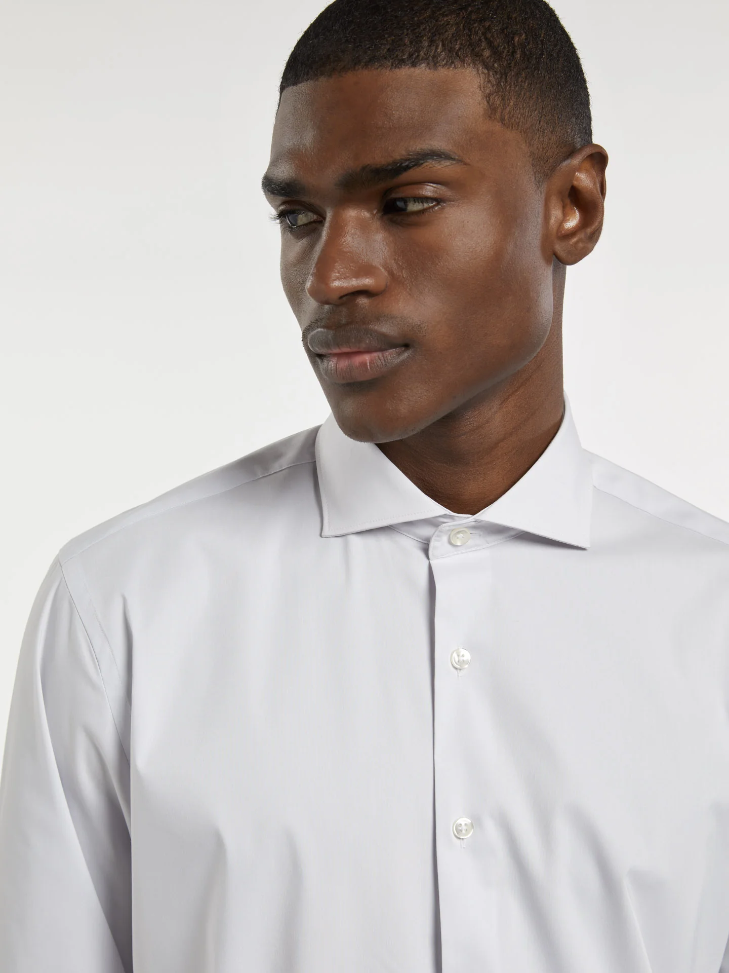 Regular fit k-easy plain poplin comfort formal shirt - Image 15