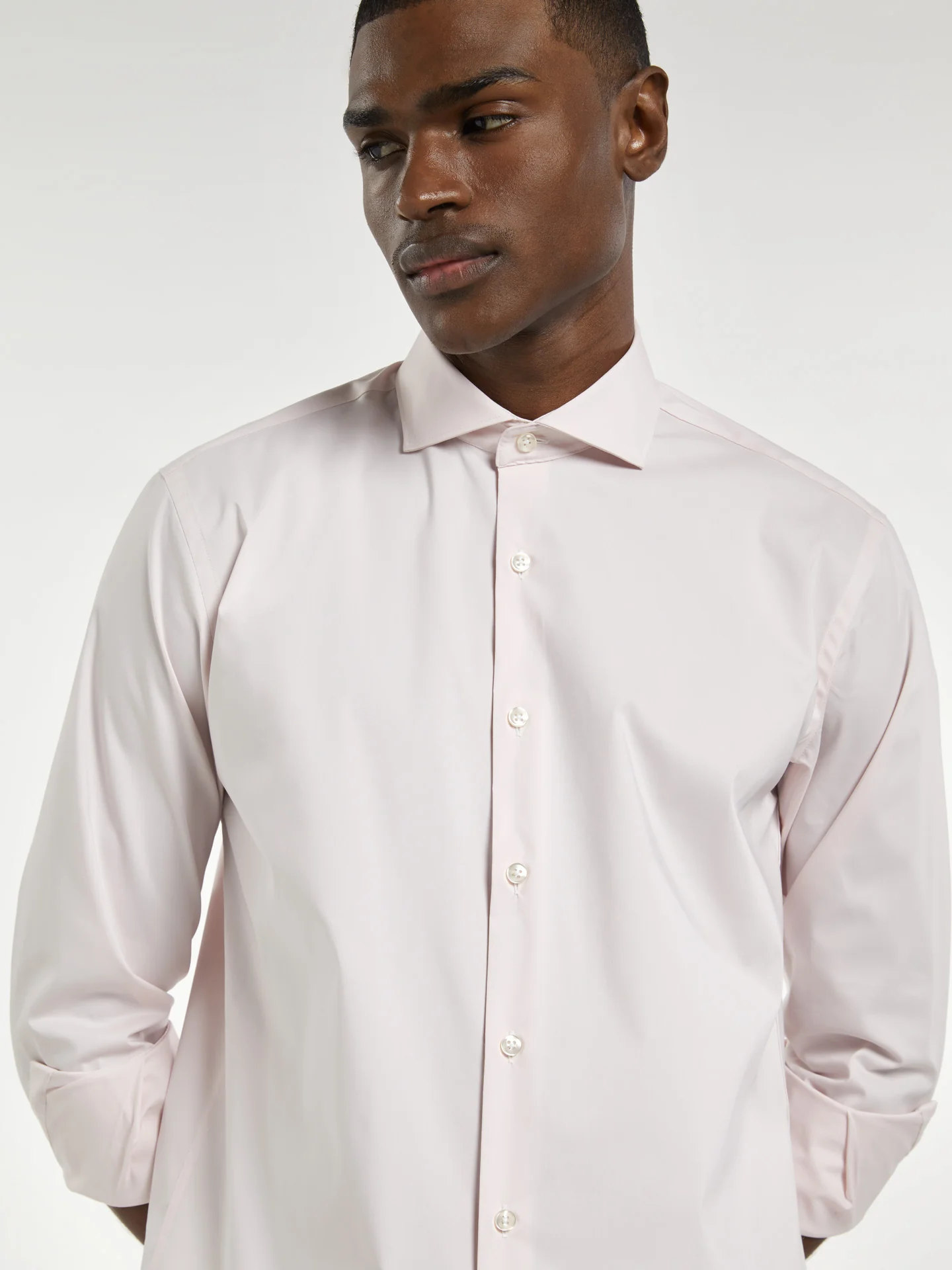 Regular fit k-easy plain poplin comfort formal shirt - Image 18