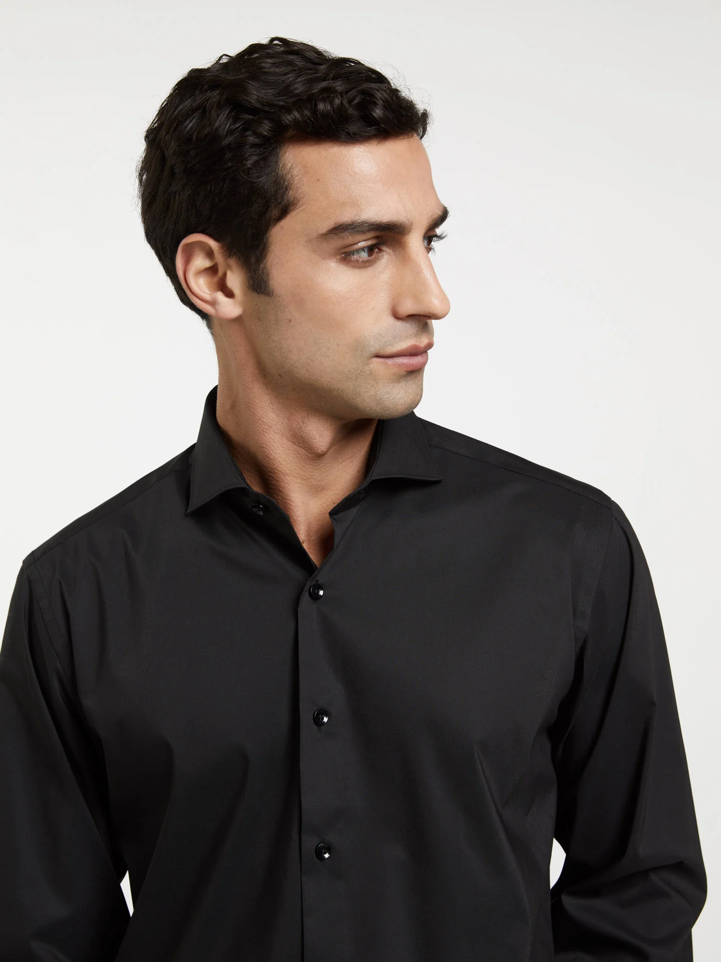 Regular fit k-easy plain poplin comfort formal shirt - Image 2