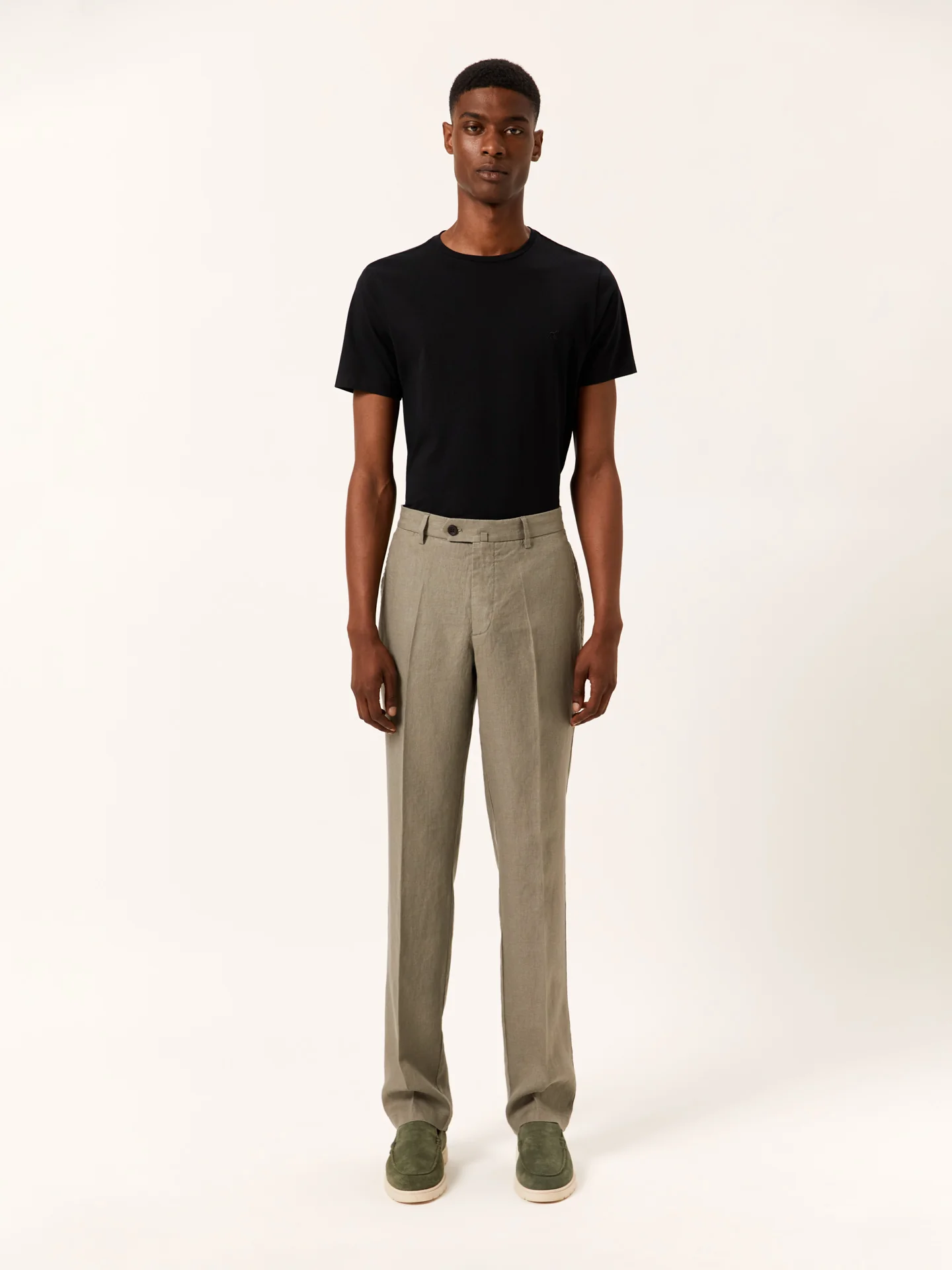 Regular fit Linen Casual Trousers - Image 7