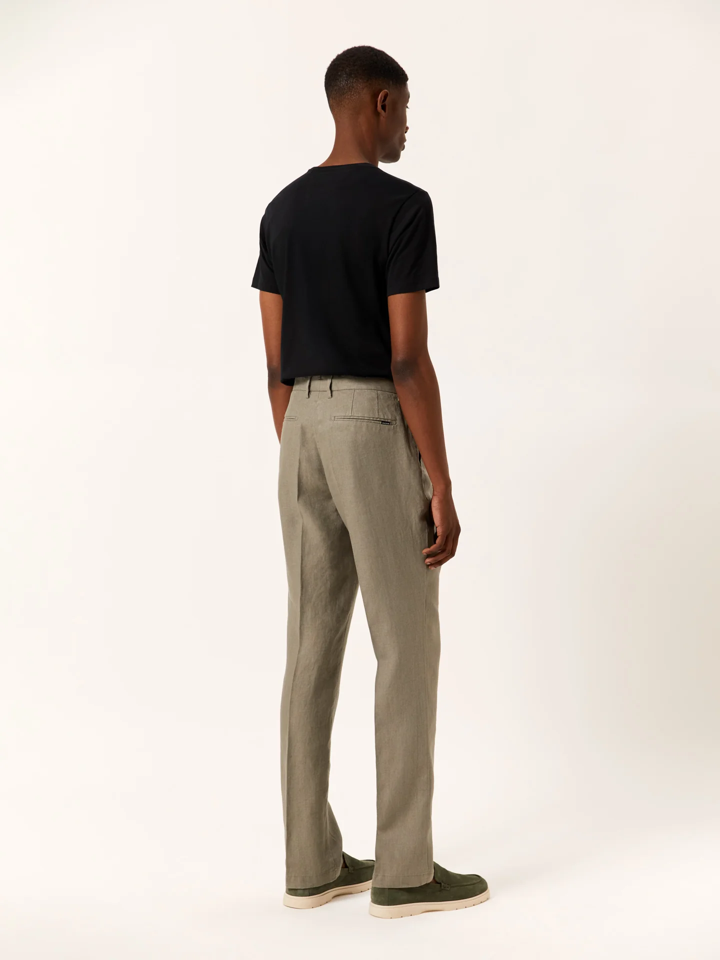 Regular fit Linen Casual Trousers - Image 9