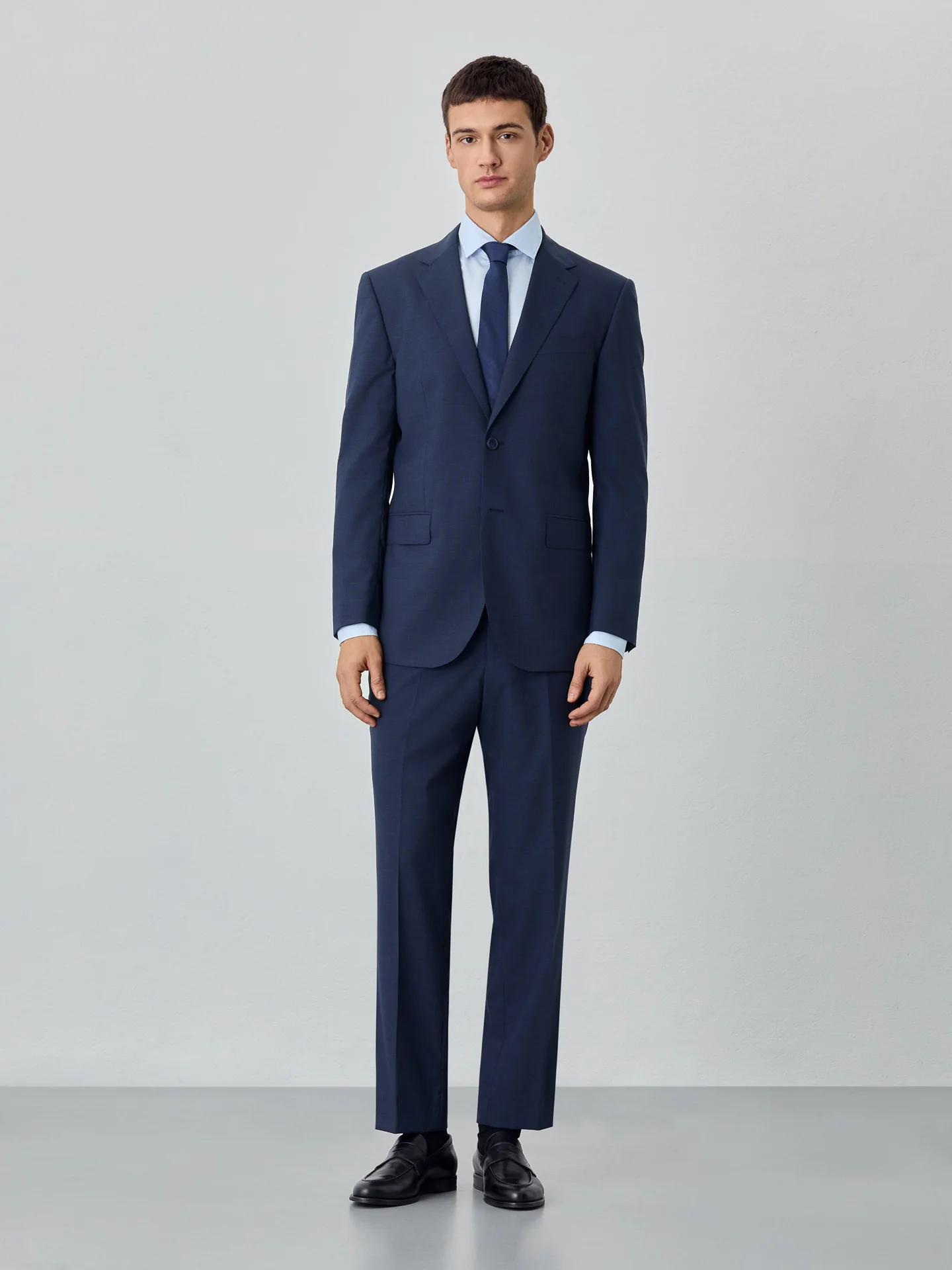 Regular fit Nailhead Business suit