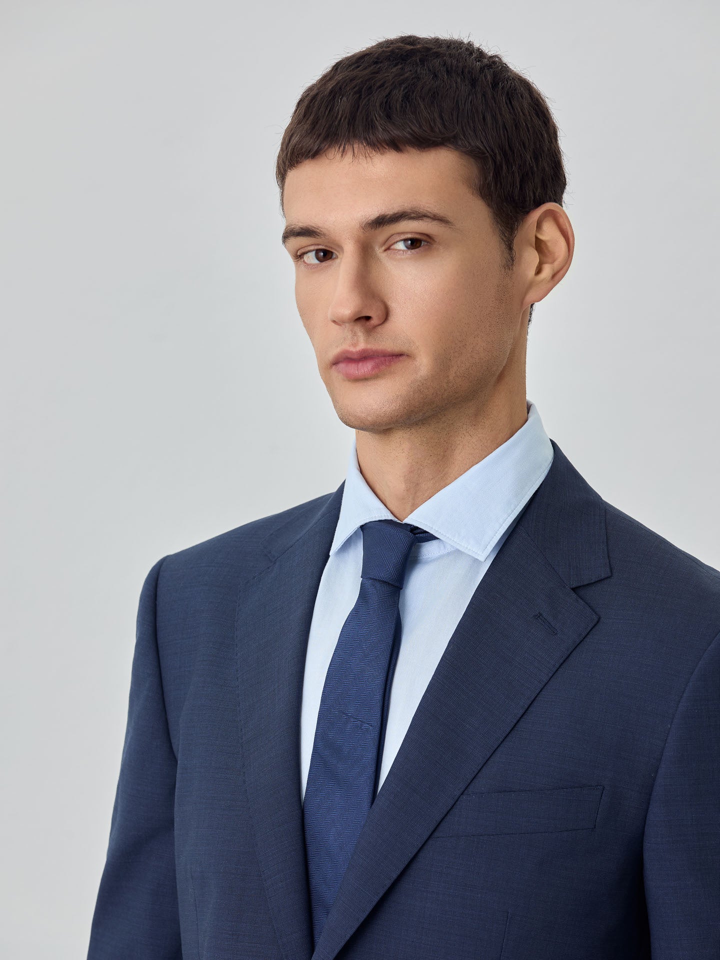 Regular fit Nailhead Business suit - Image 3