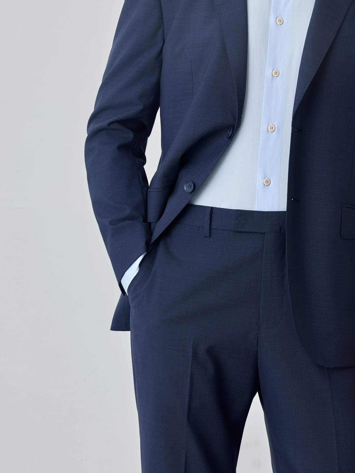 Regular fit Nailhead Business suit - Image 4