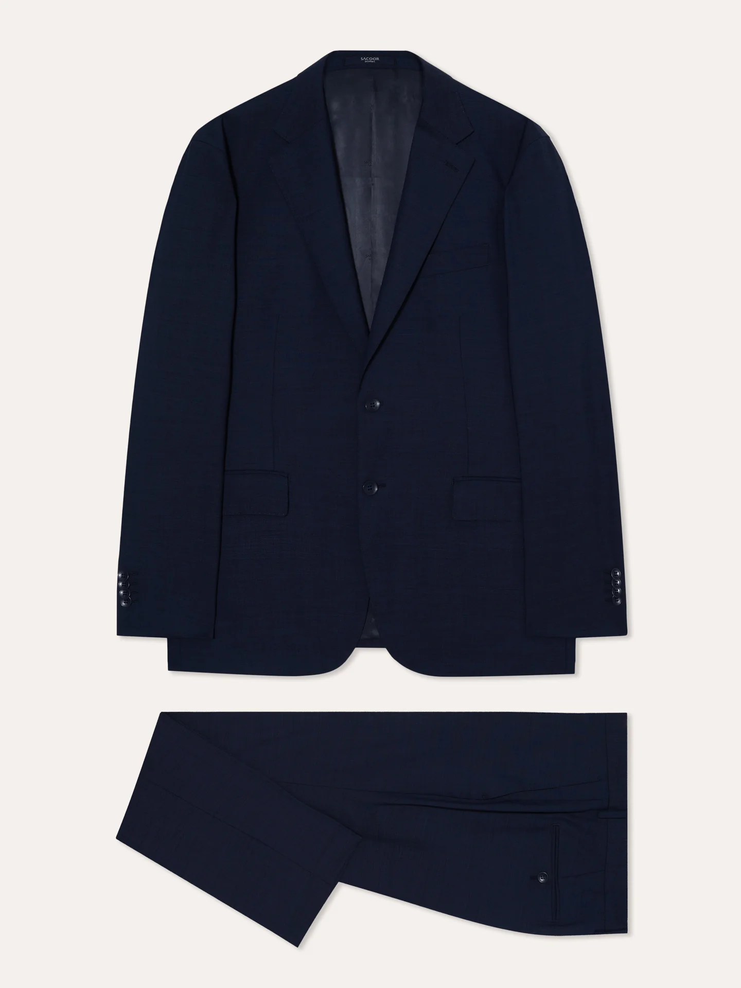 Regular Fit Nailhead Suit in Wool - Image 5