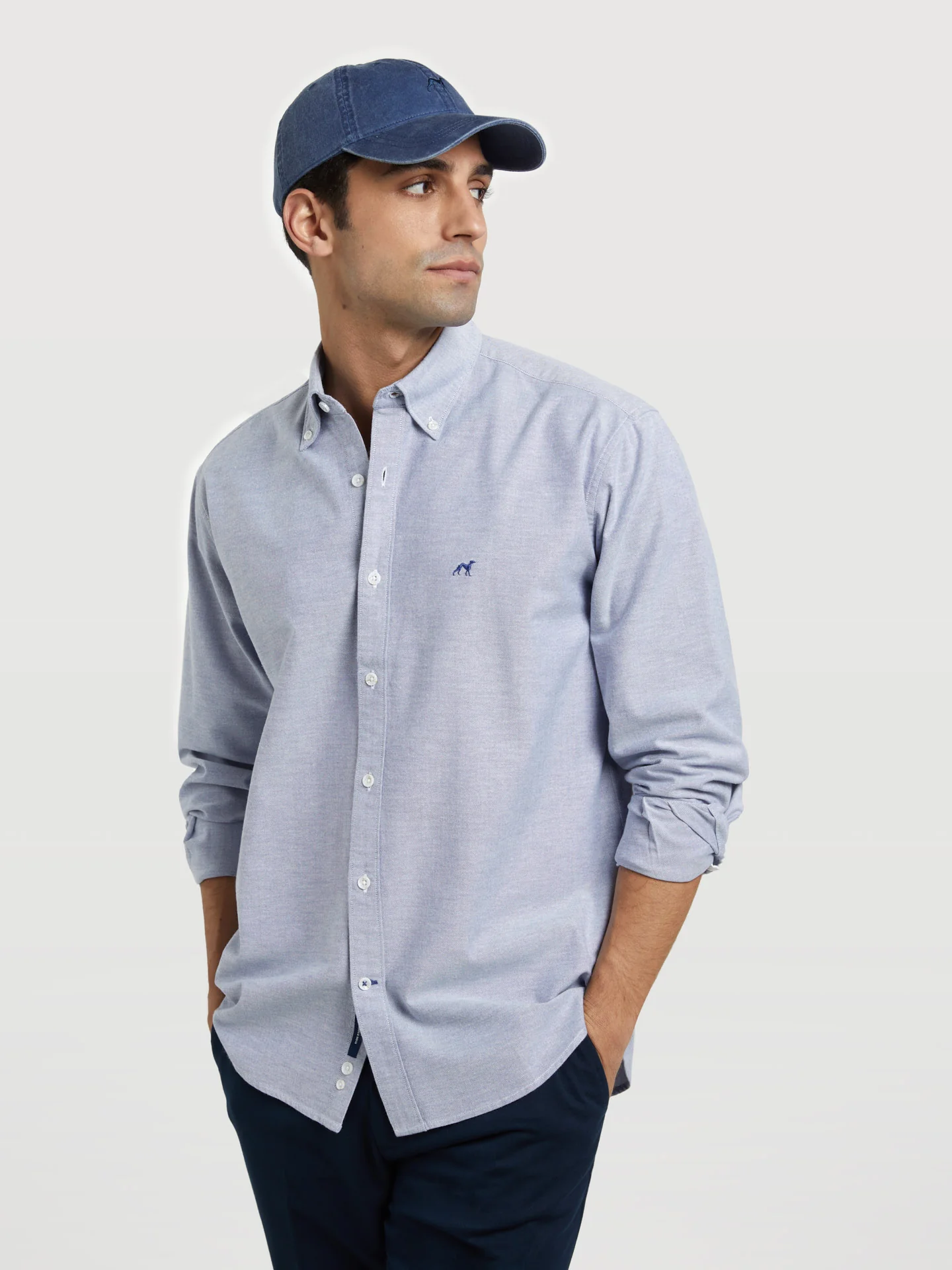 Regular fit oxford shirt - Image 4